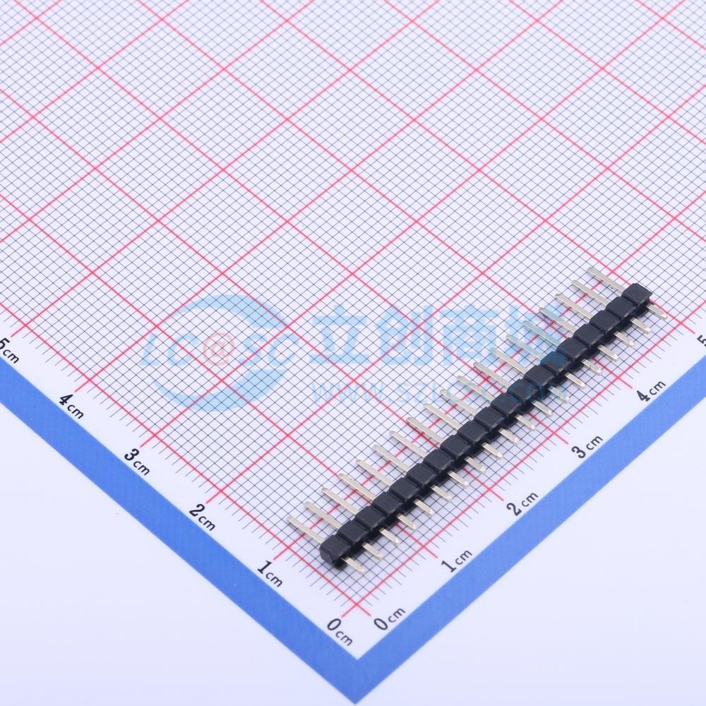 点击查看大图 KH-2.54PH180-1X19P-L11.5实物图