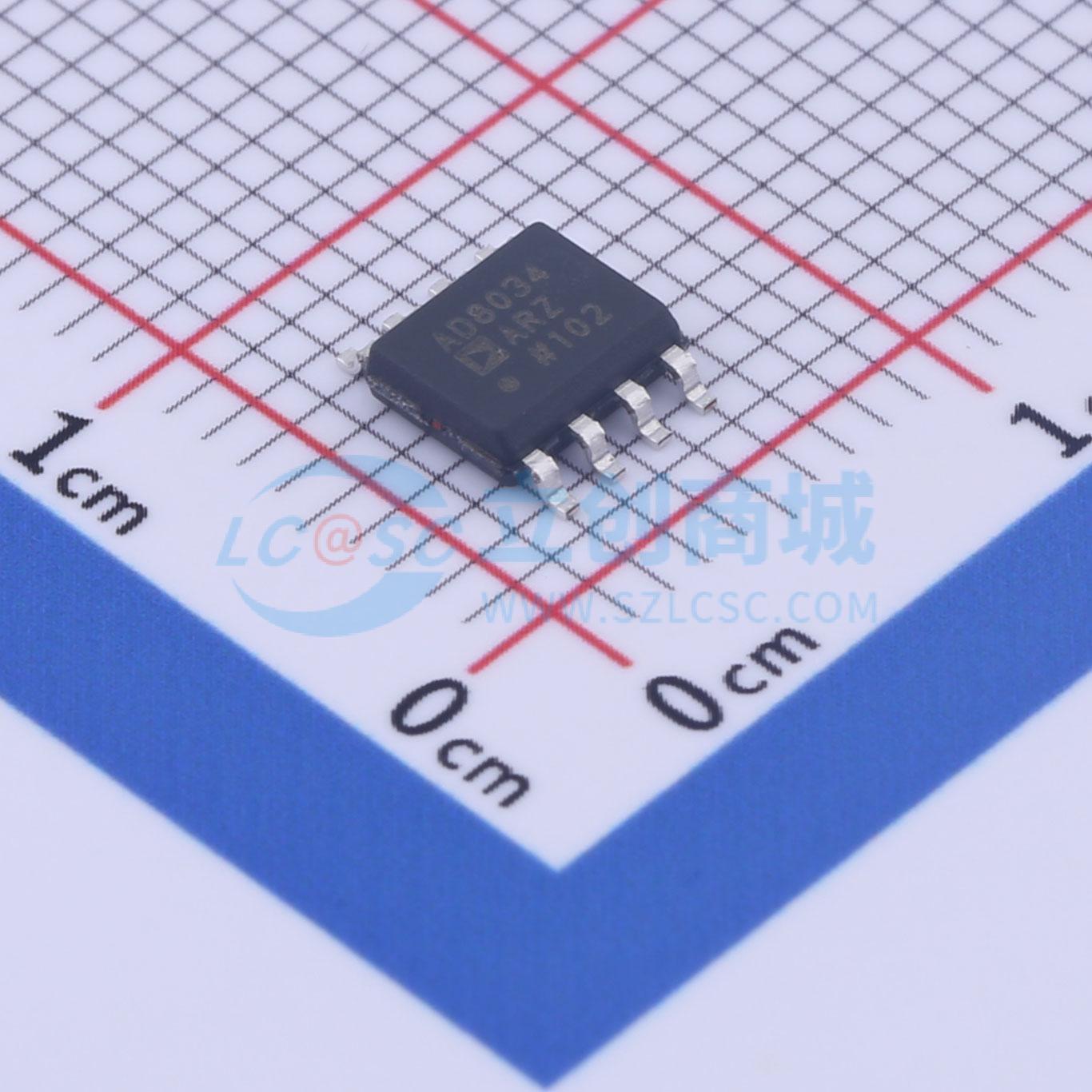 点击查看大图 AD8034ARZ-REEL7实物图