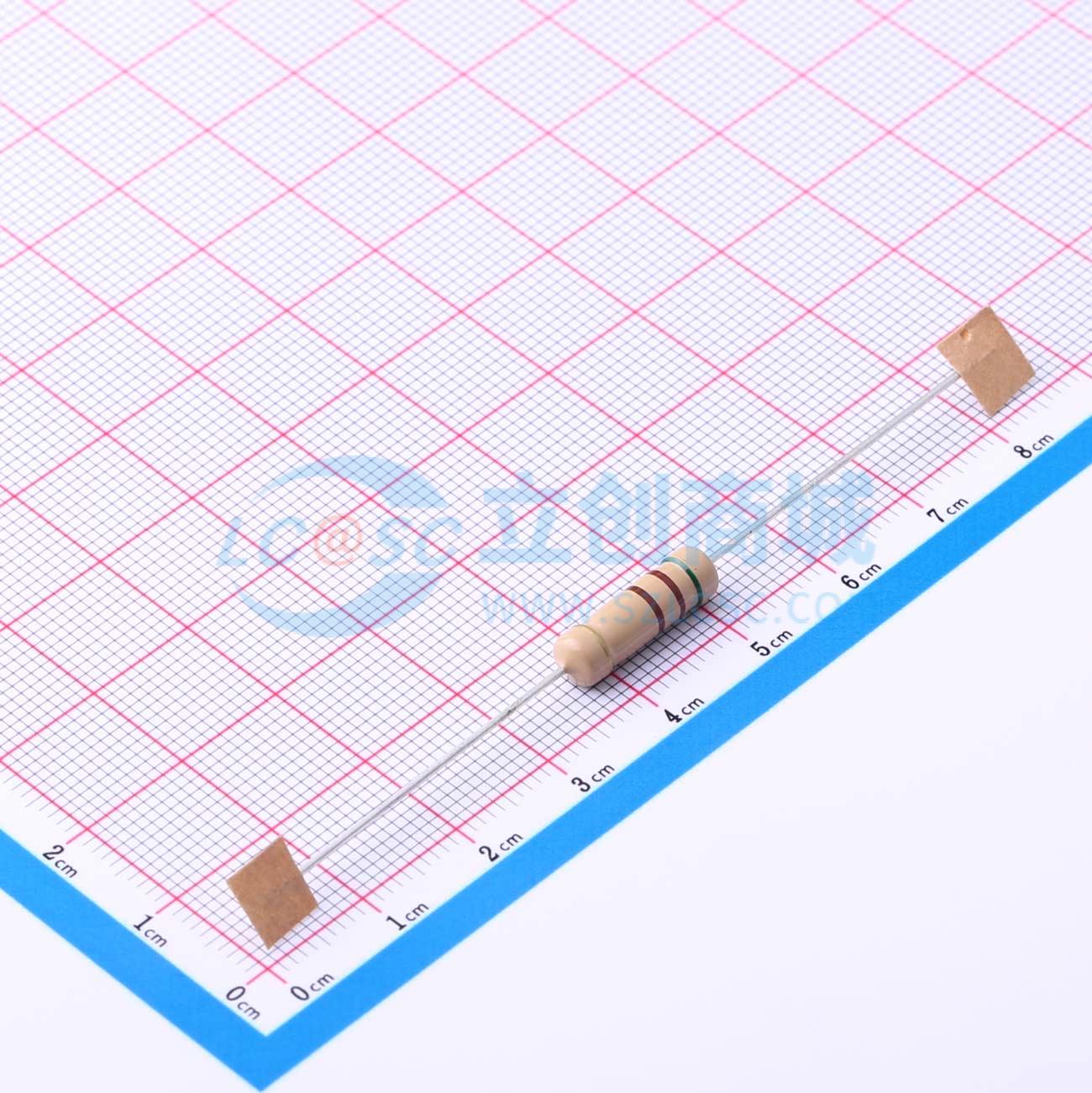 点击查看大图 CR2W-510Ω±5%-QT73实物图