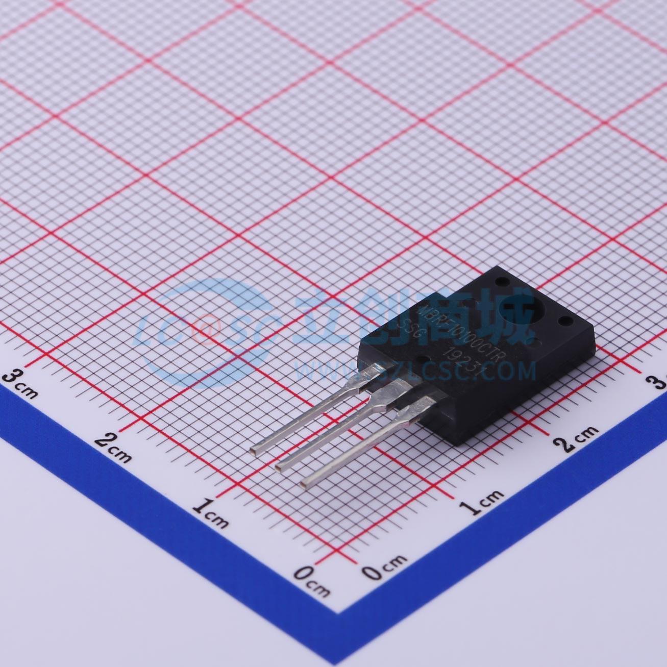 点击查看大图 MBRF10100CTR实物图
