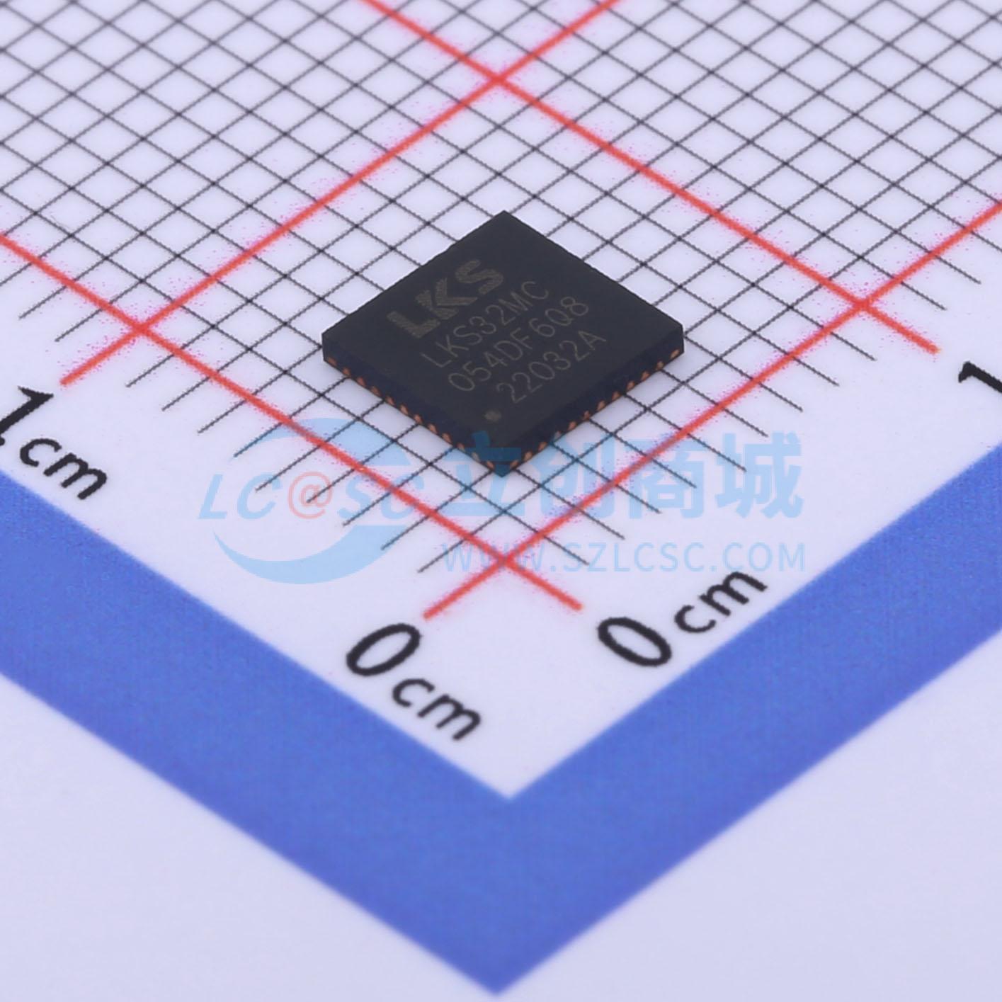 点击查看大图 LKS32MC054DF6Q8实物图