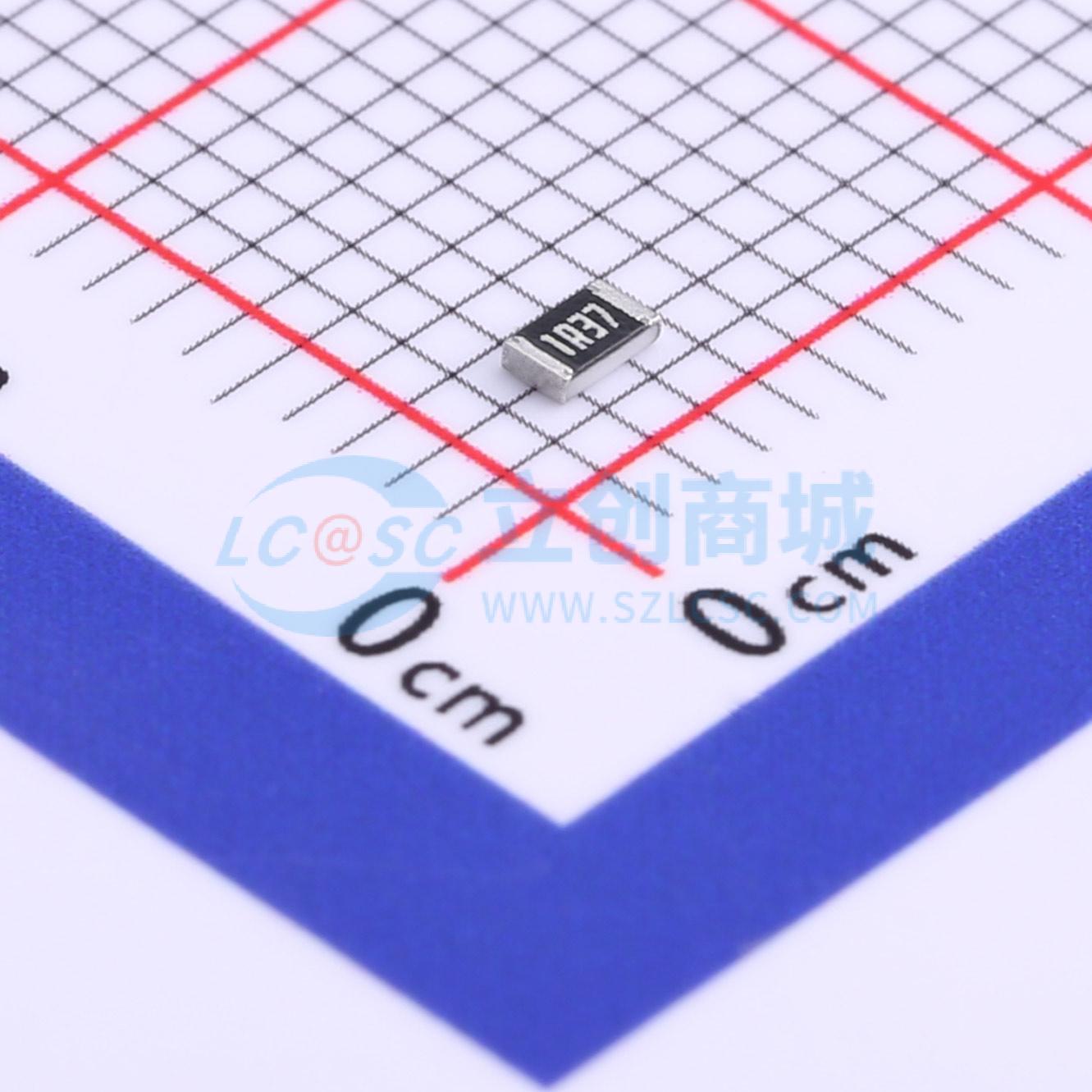 RC0805FR-071R37L实物图