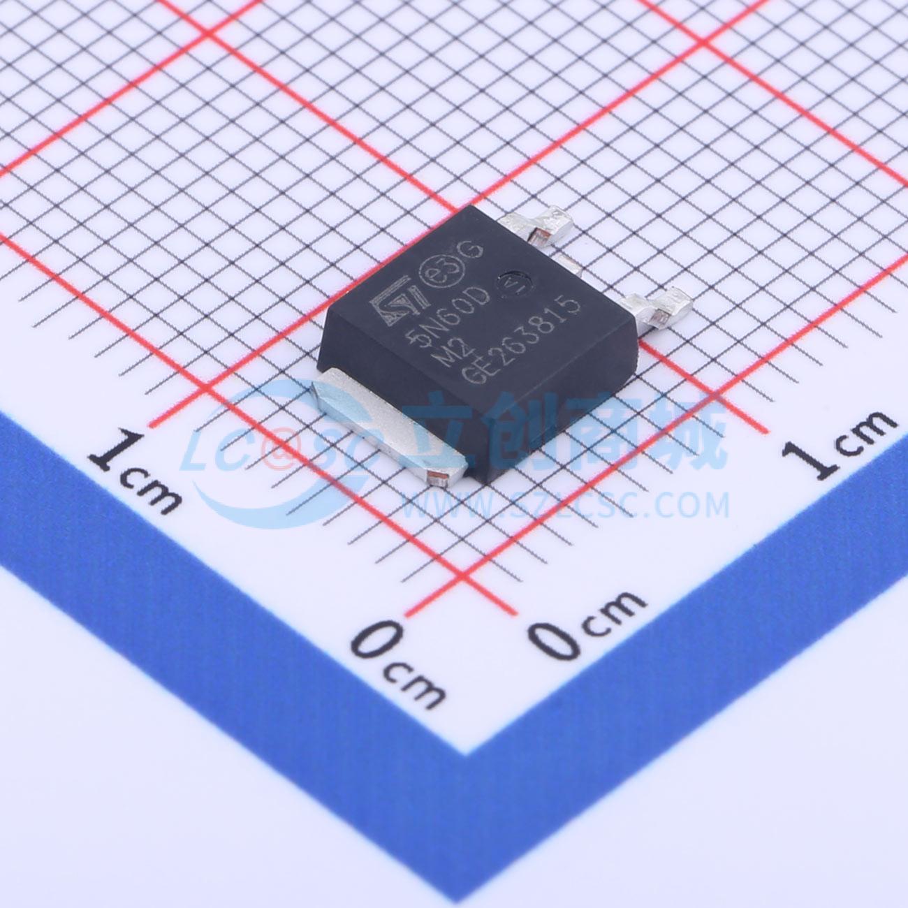 点击查看大图 STD5N60DM2实物图
