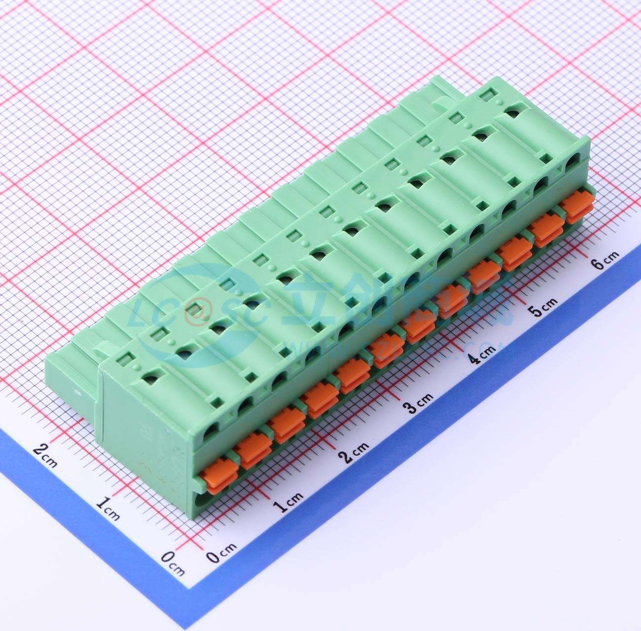点击查看大图 DB2EKD-5.08-12P-GN实物图