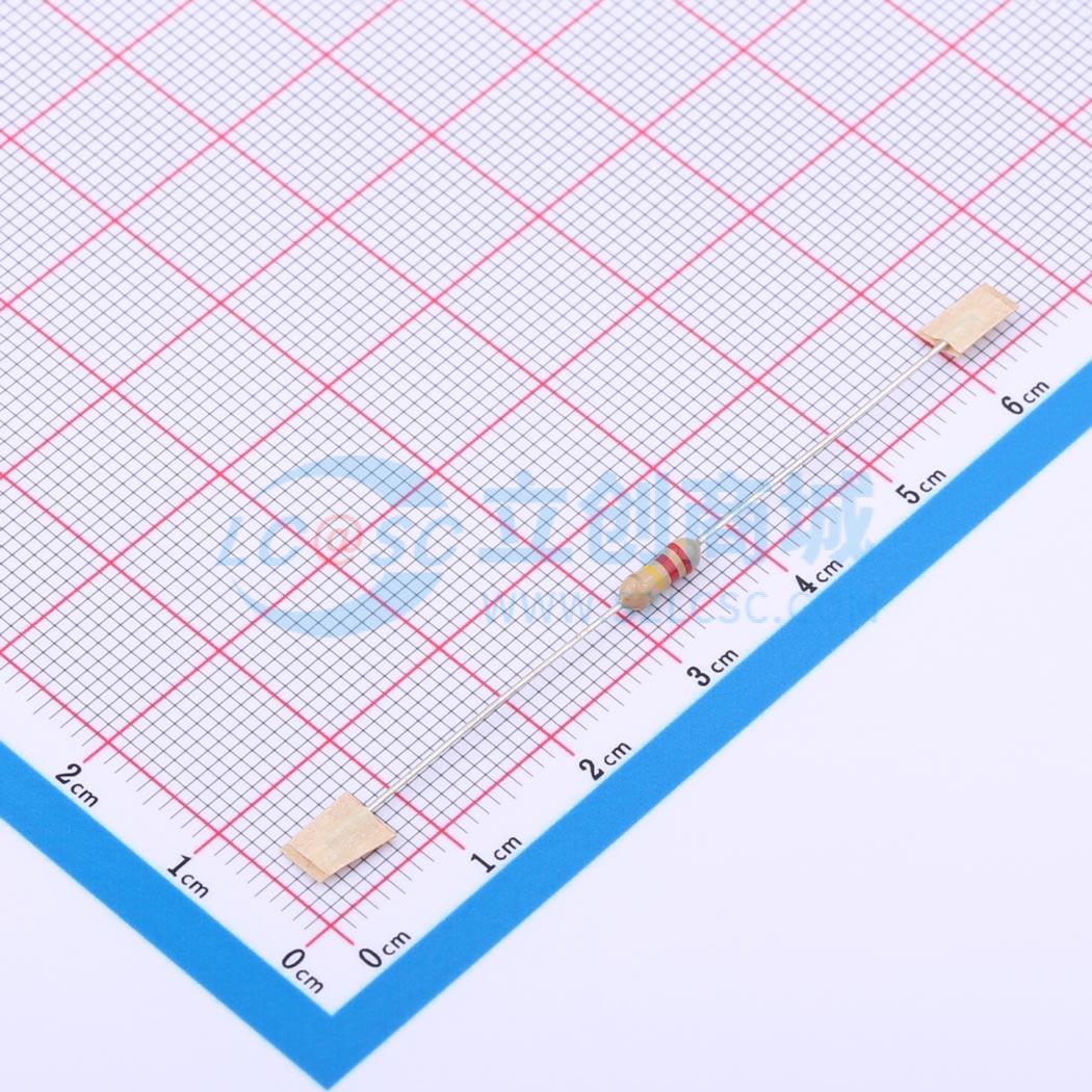 点击查看大图 CR1/4W-220K±5%-RT52实物图