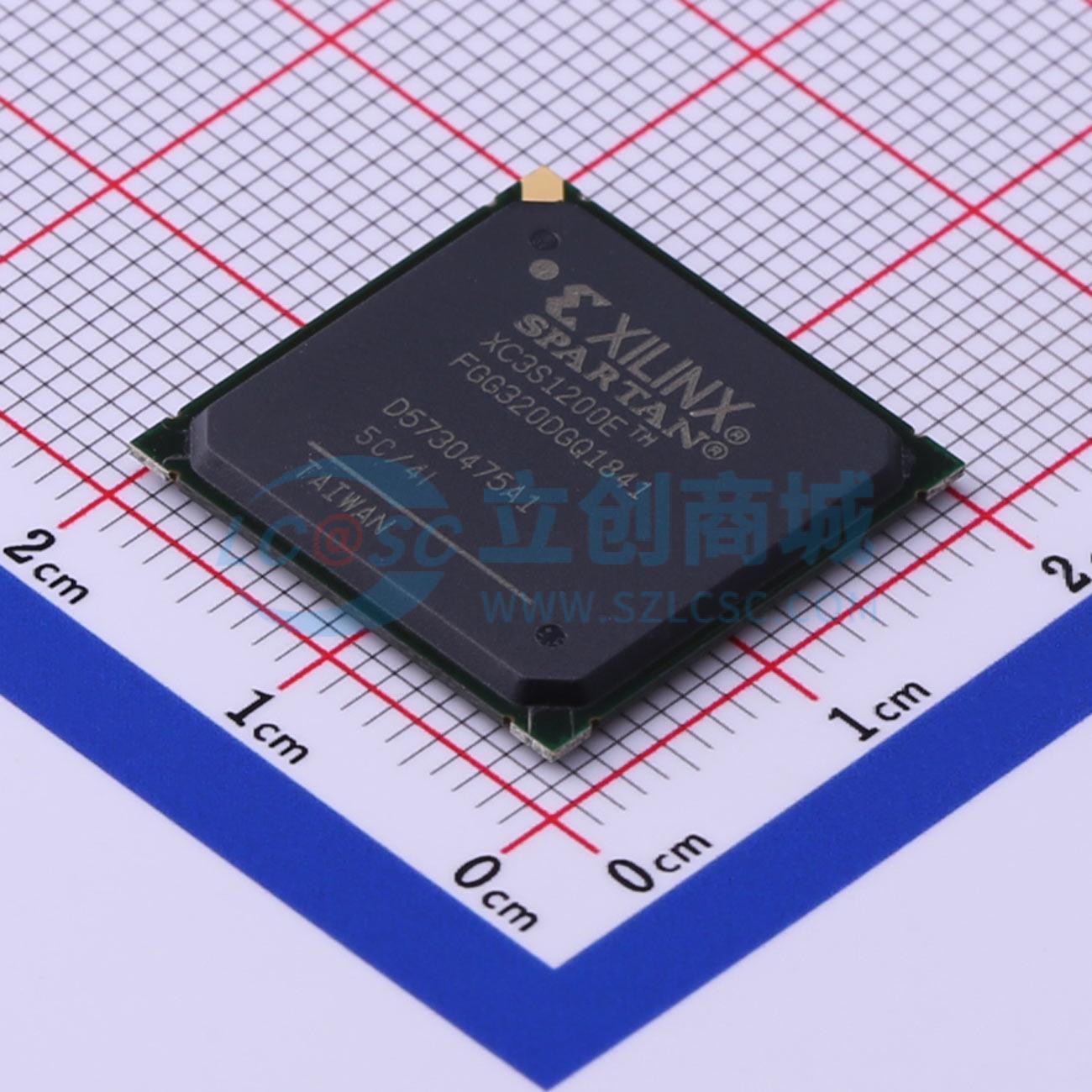 点击查看大图 XC3S1200E-4FGG320I实物图