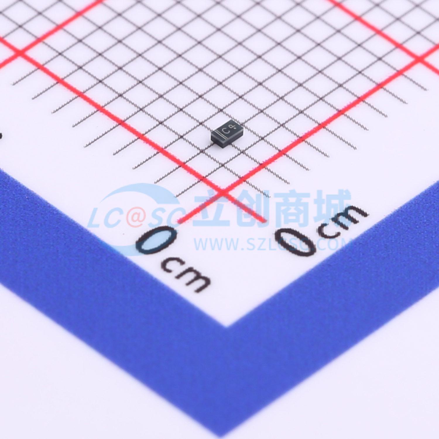 点击查看大图 TPESD8D5.0CT5G实物图