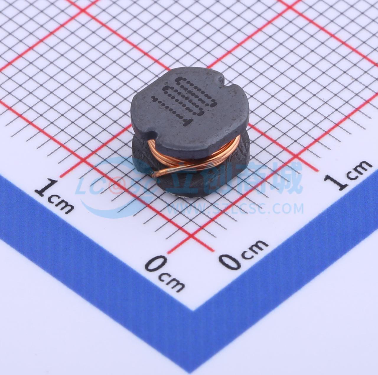 点击查看大图 CD75-100M 10UH实物图