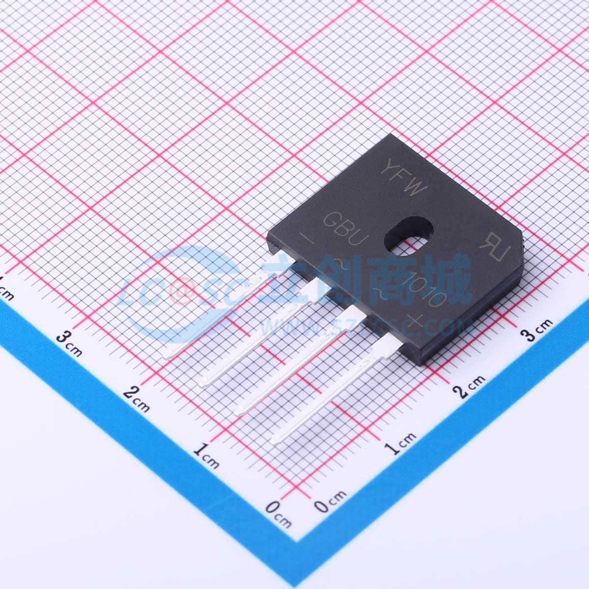 点击查看大图 GBU1010实物图