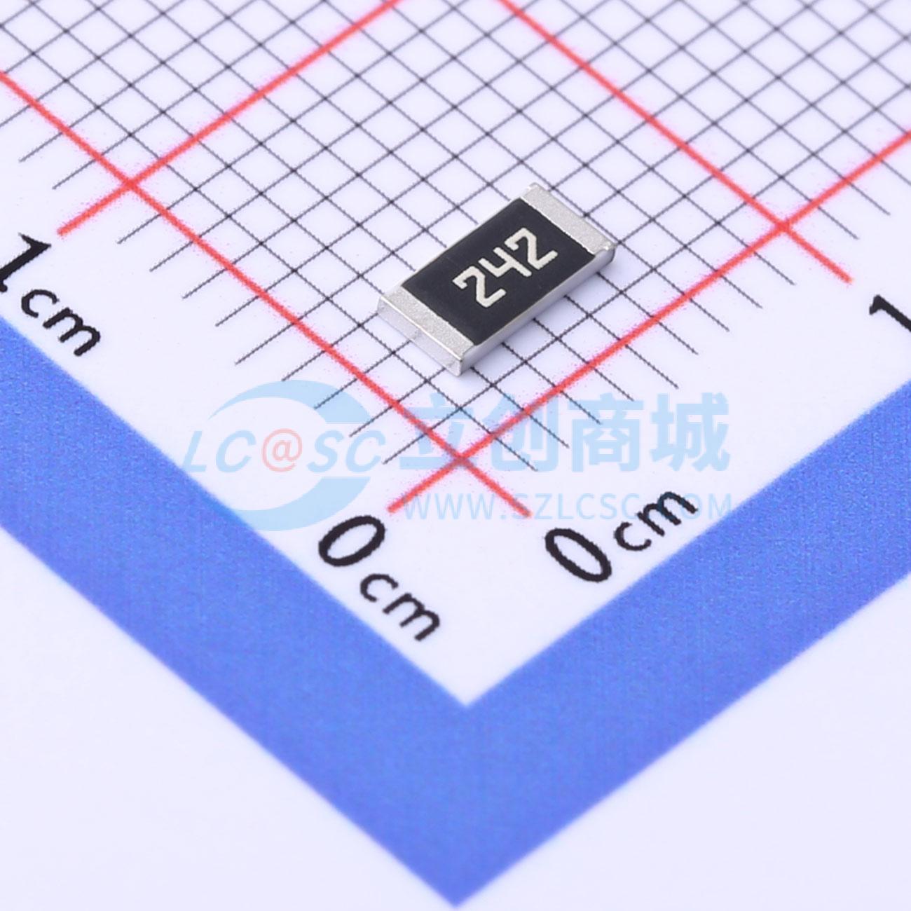 点击查看大图 FRC2010J242 TS实物图