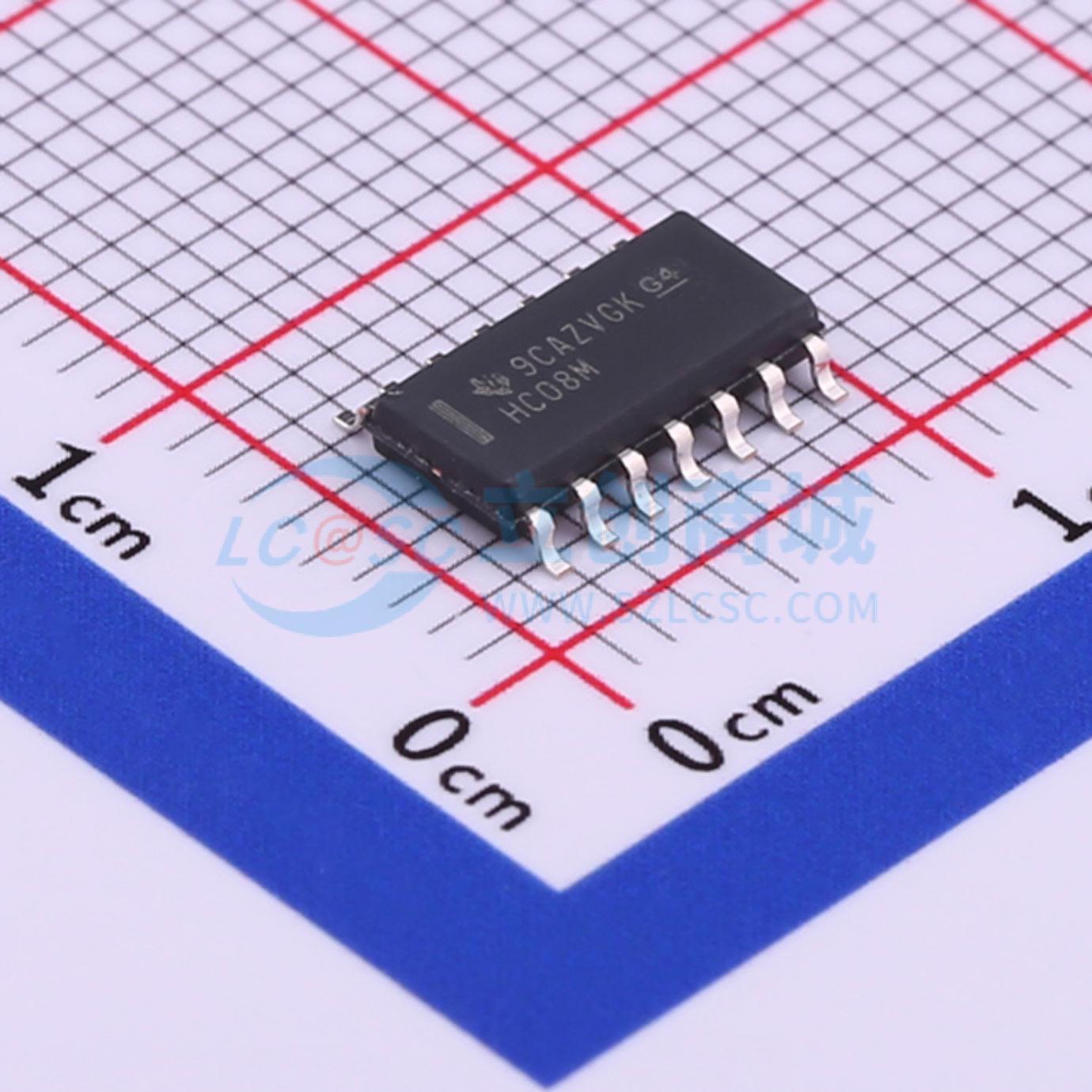 点击查看大图 CD74HC08M96实物图