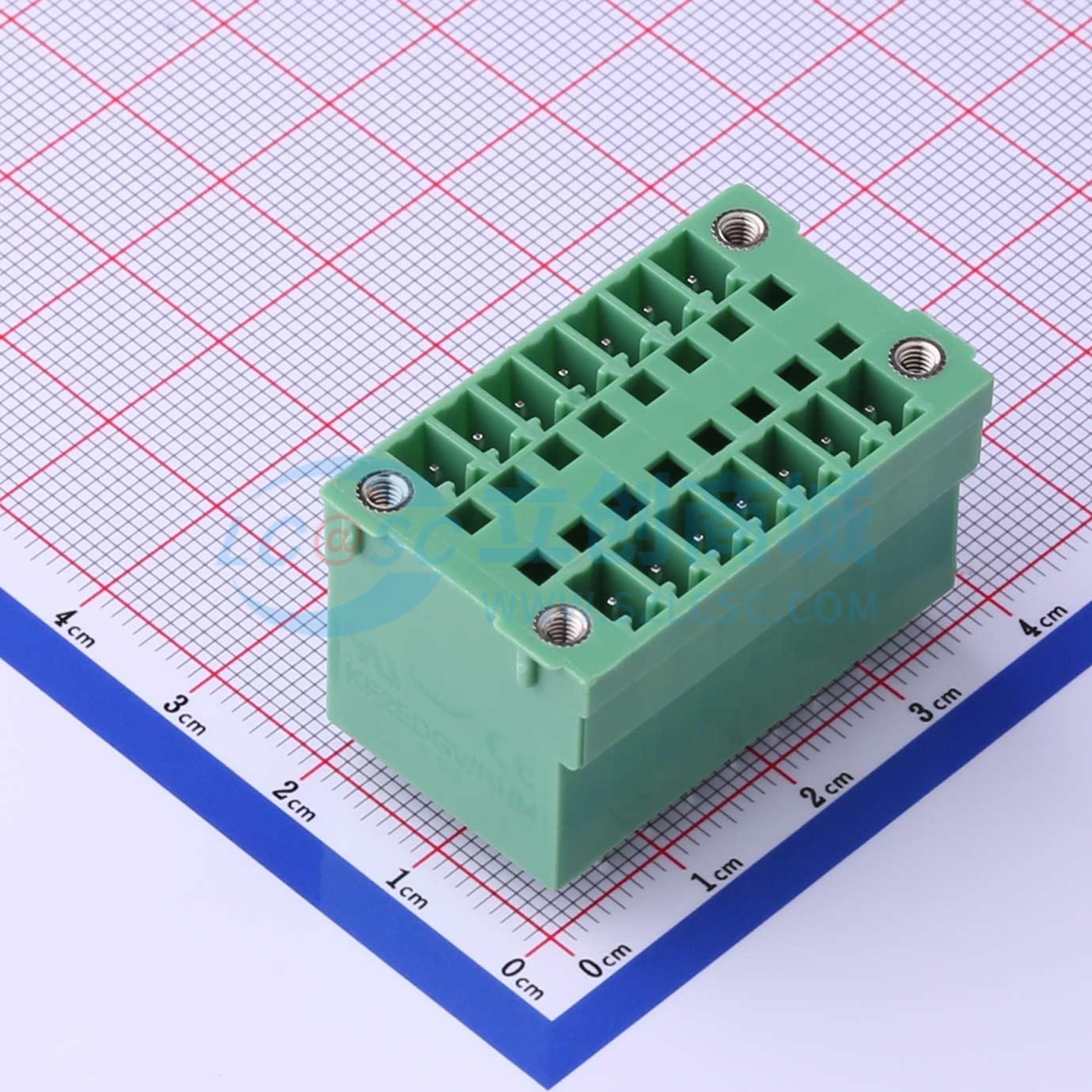 点击查看大图 KF2EDGVHM-3.81-2*7P实物图