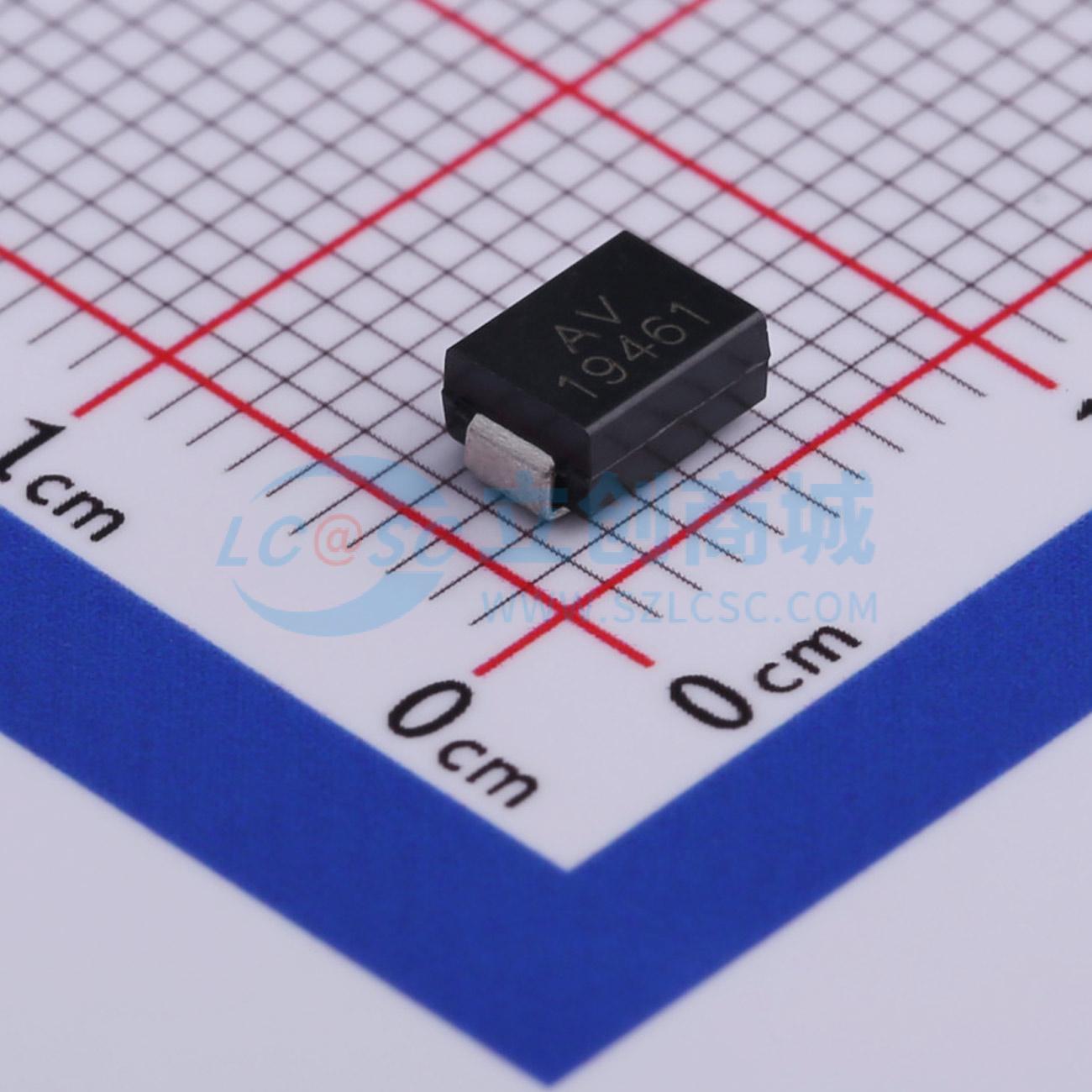 点击查看大图 SMBJ9.0CA实物图