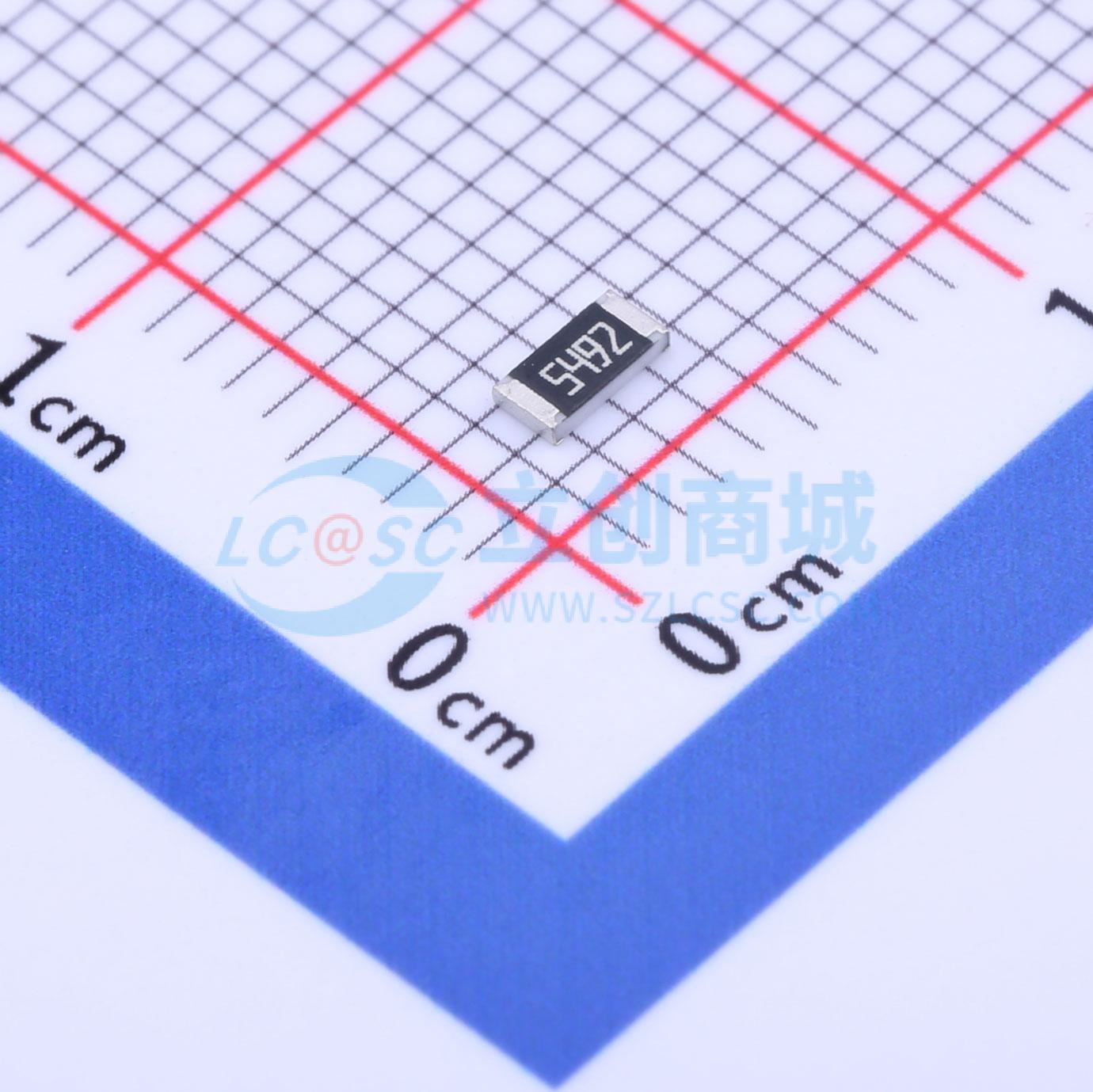 点击查看大图 RC1206FR-0754K9L实物图