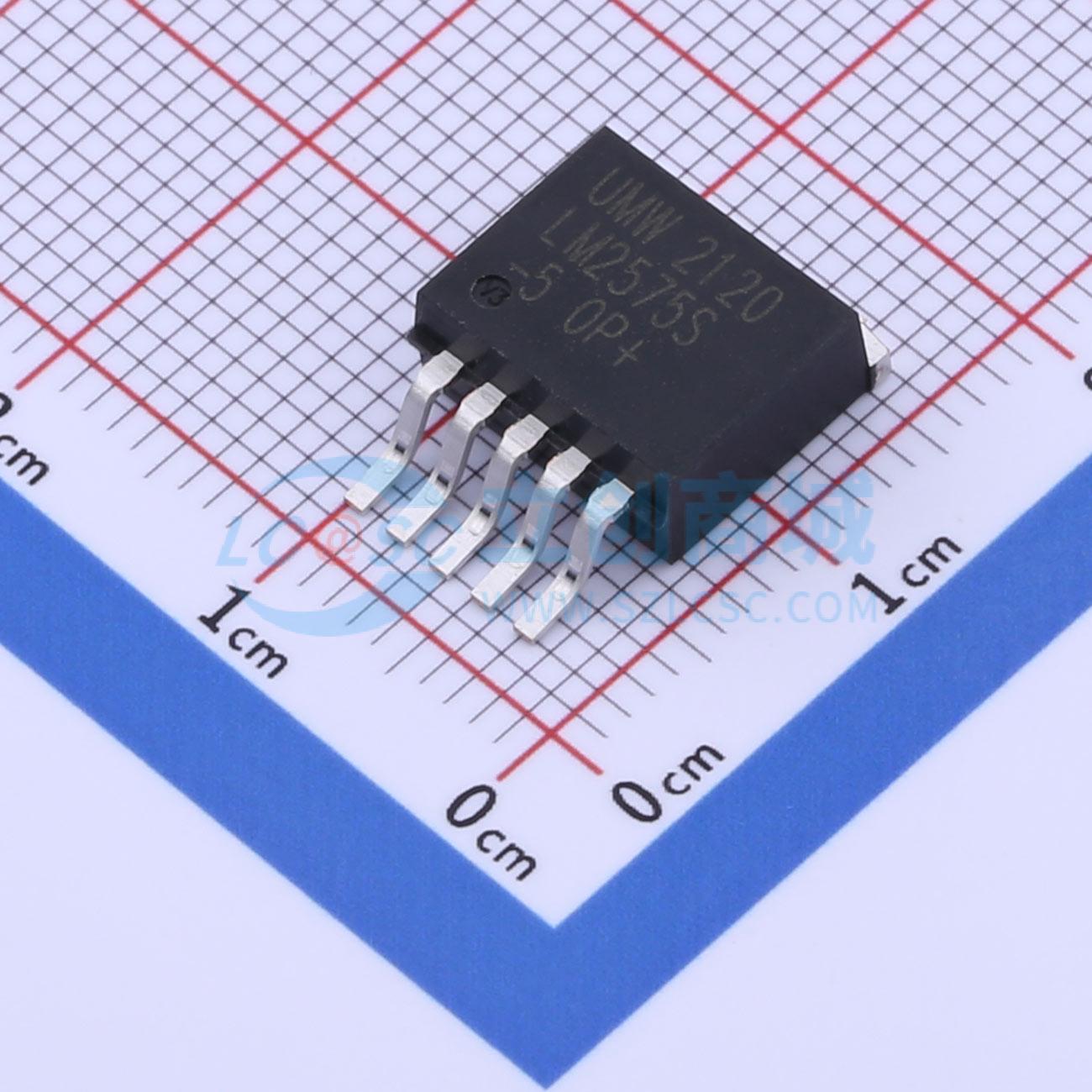 点击查看大图 LM2575S-5.0(UMW)实物图