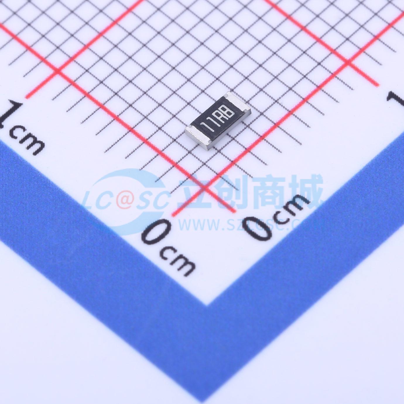 点击查看大图 RC1206FR-0711R8L实物图