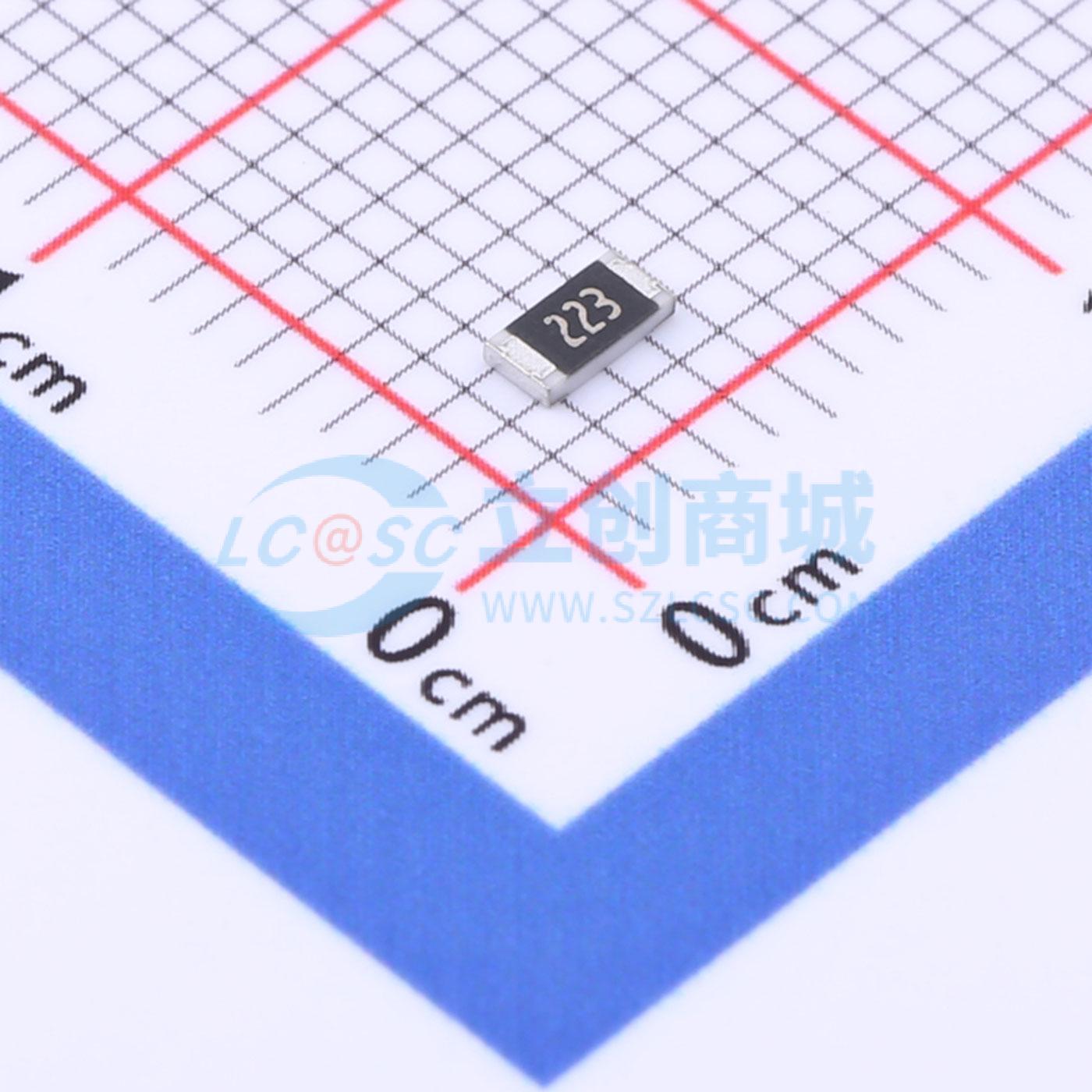 点击查看大图 1206 ±5% 22K实物图