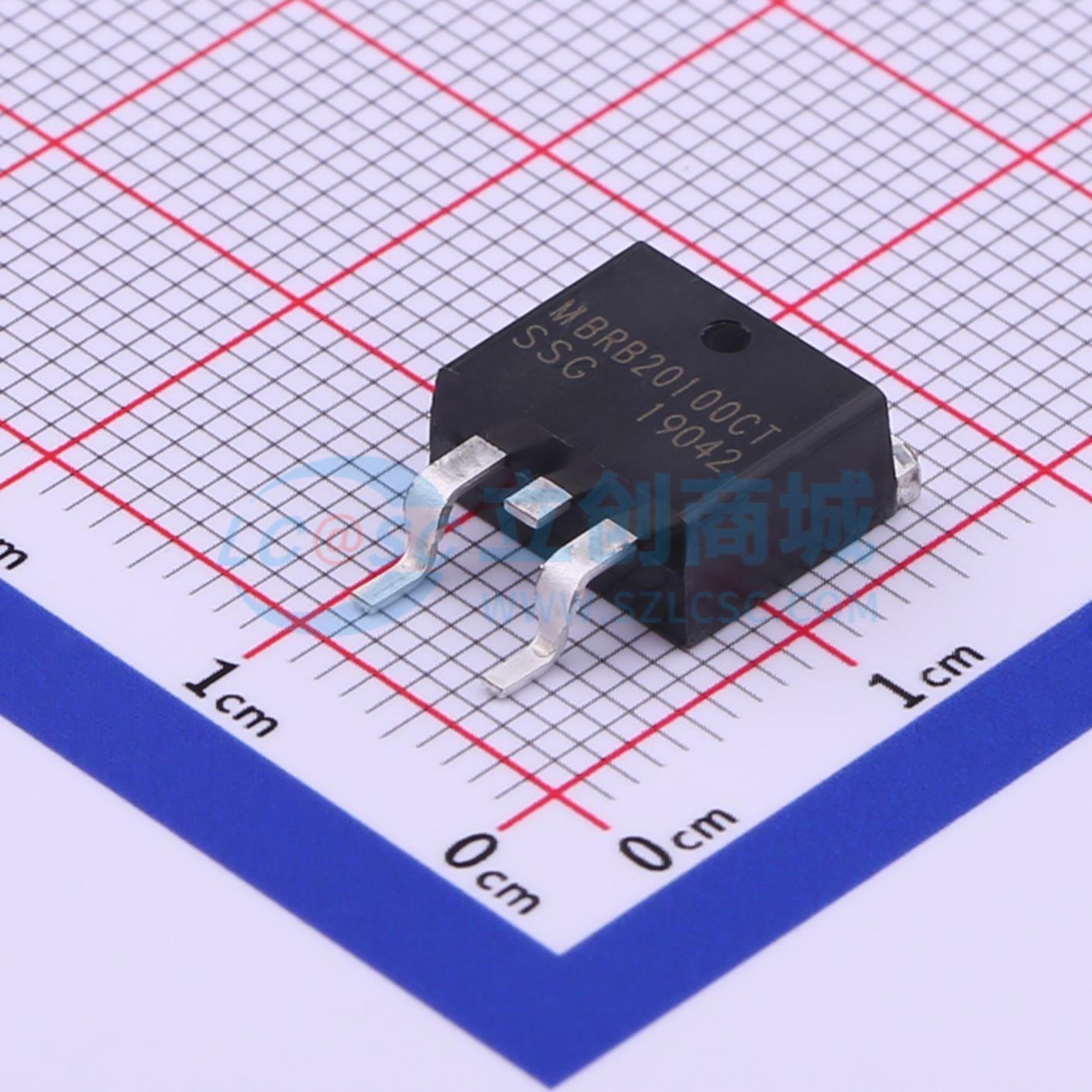 点击查看大图 MBRB20100CT实物图