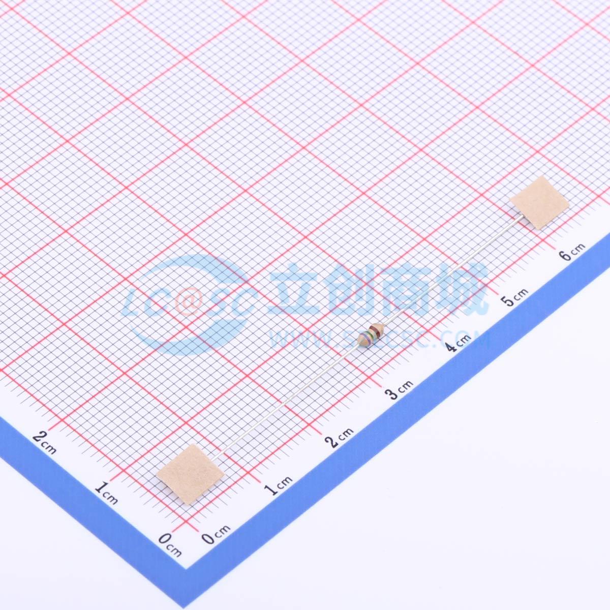 点击查看大图 CR1/8W-750Ω±5%-ST52实物图