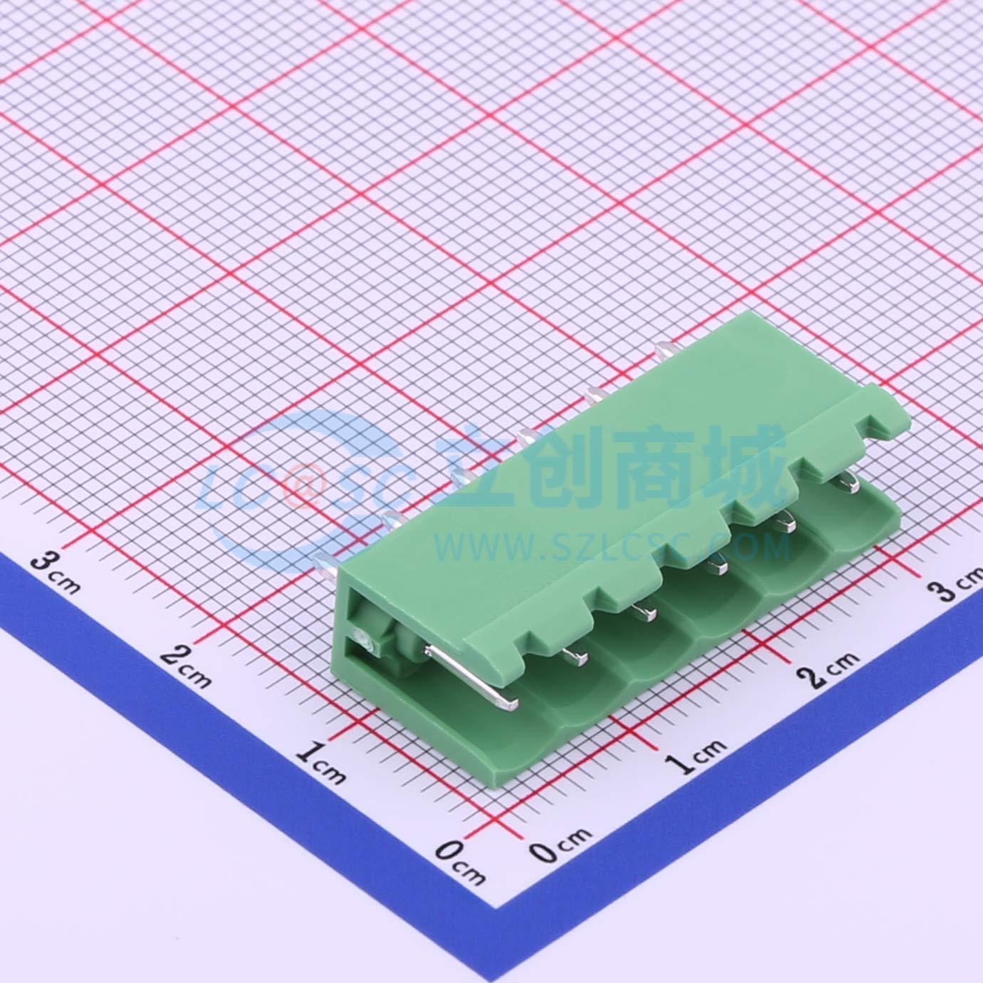 点击查看大图 2EDGV-5.08-06P-14-100A(H)实物图