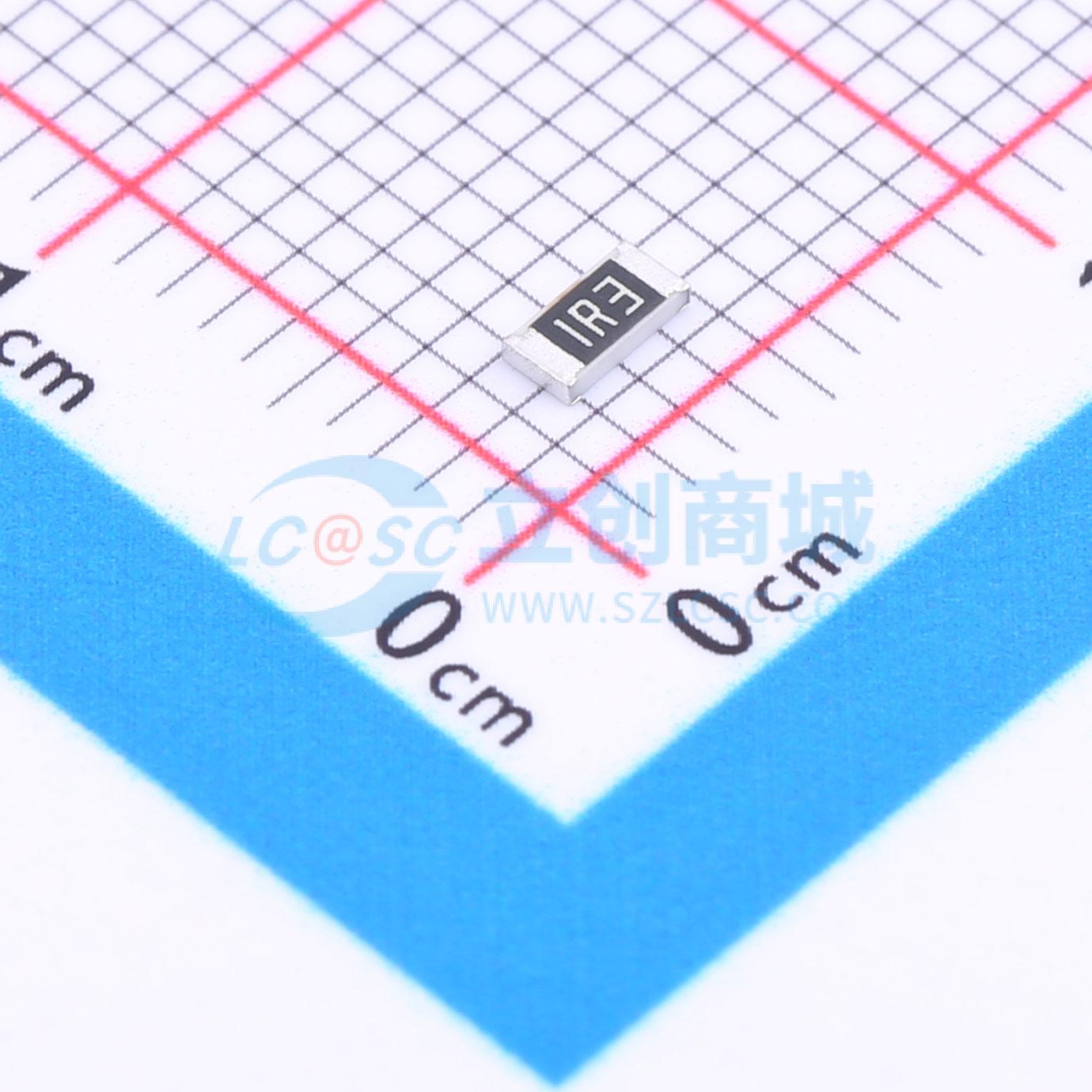 点击查看大图 FRC1206J1R3 TS实物图