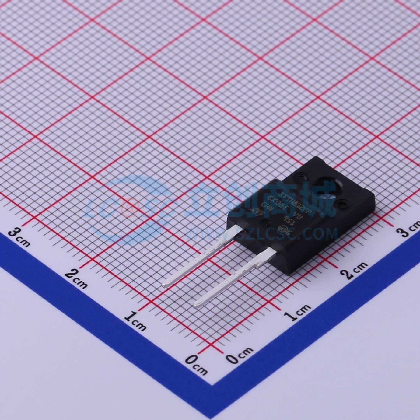 点击查看大图 STTH812FP实物图