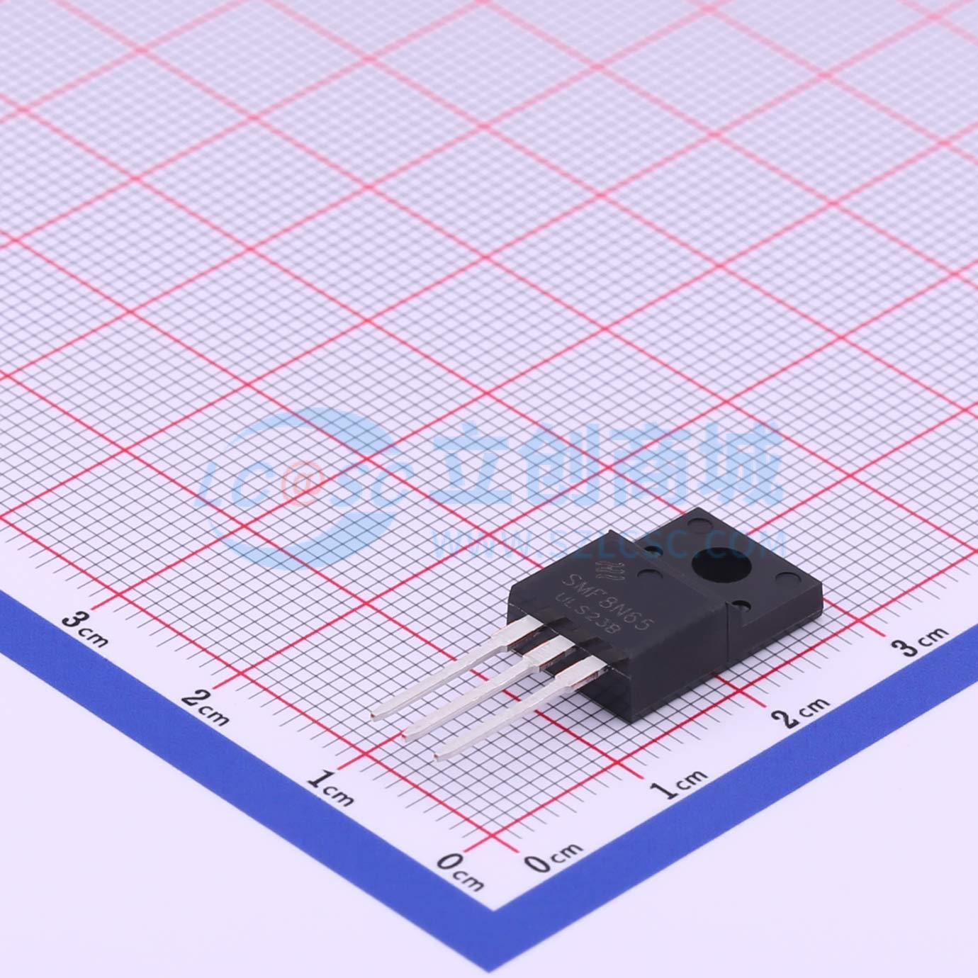 点击查看大图 SMF8N65实物图