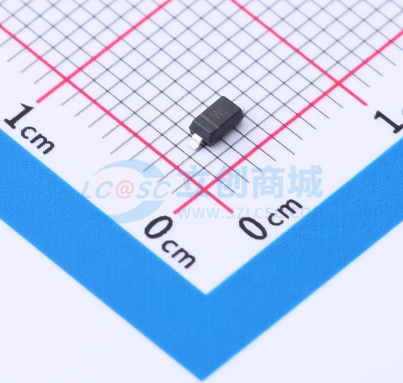 点击查看大图 BZT52C13实物图