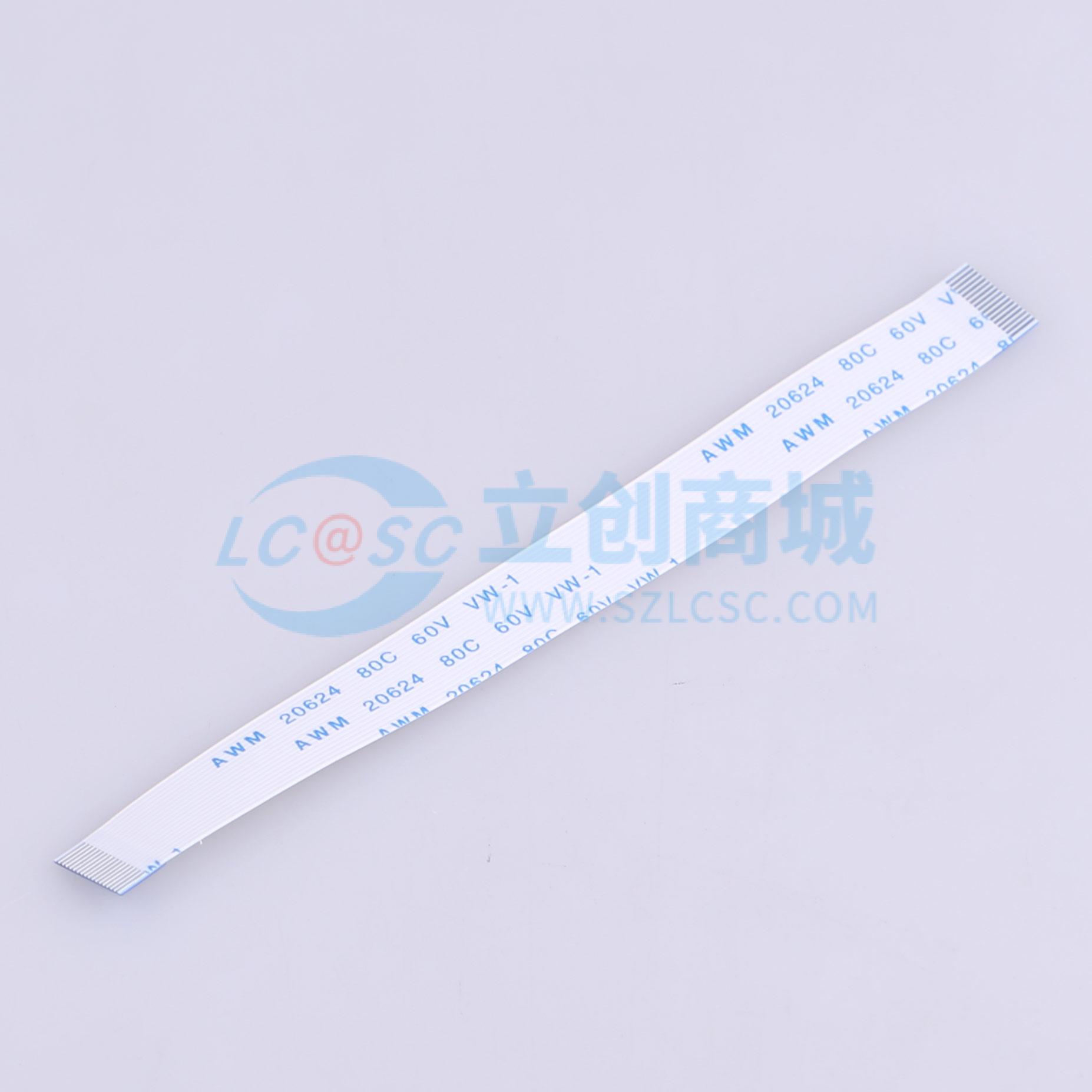 点击查看大图 KH-FFC-A0.5-17P-100MM实物图