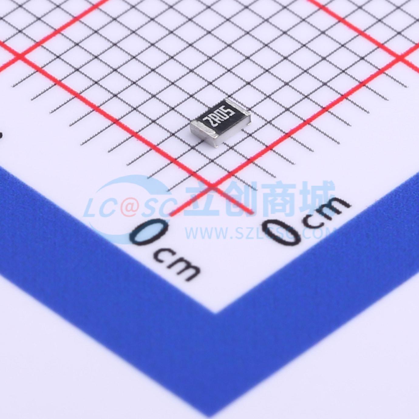 点击查看大图 RC0805FR-072R05L实物图