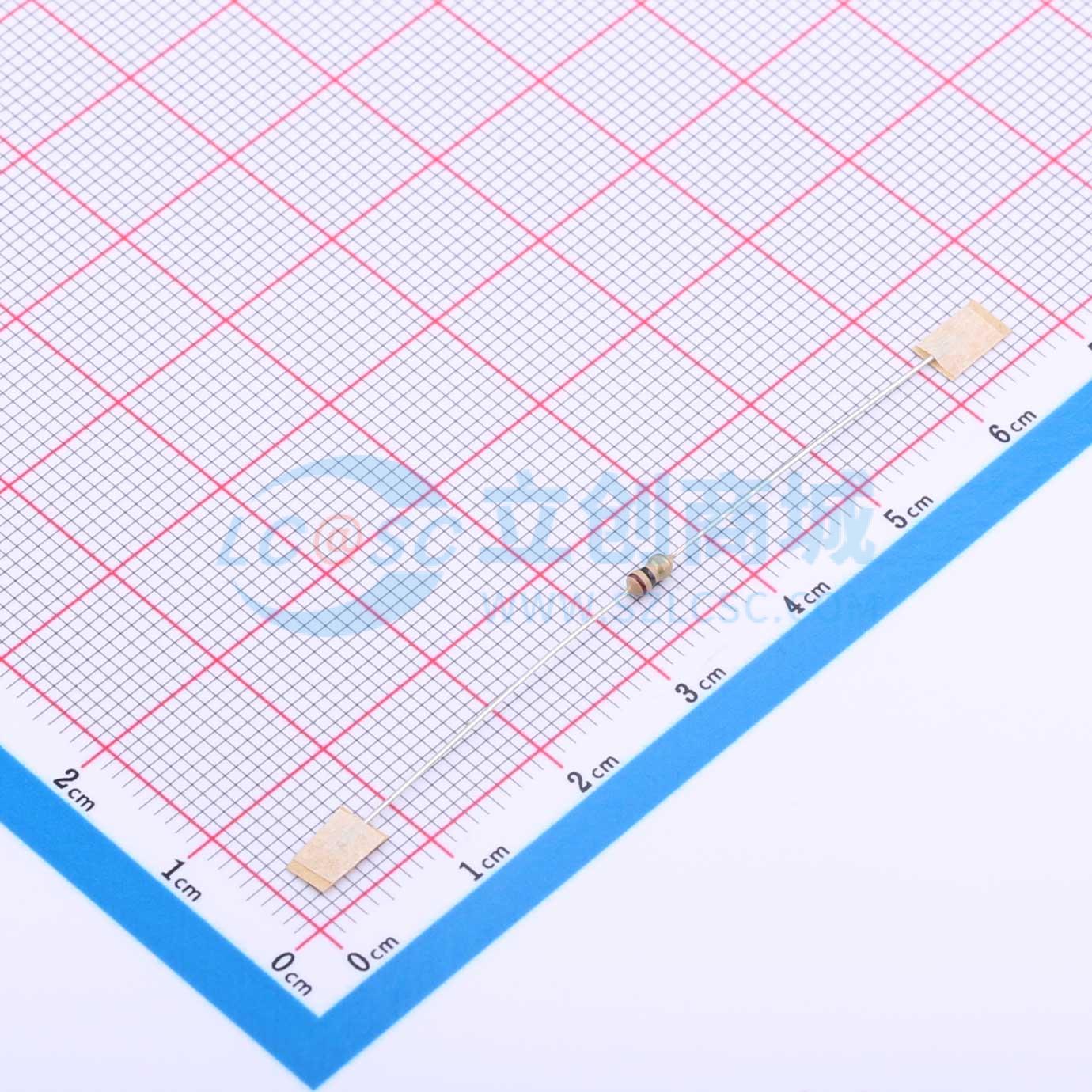 CR1/8W-1Ω±5%-OT52实物图