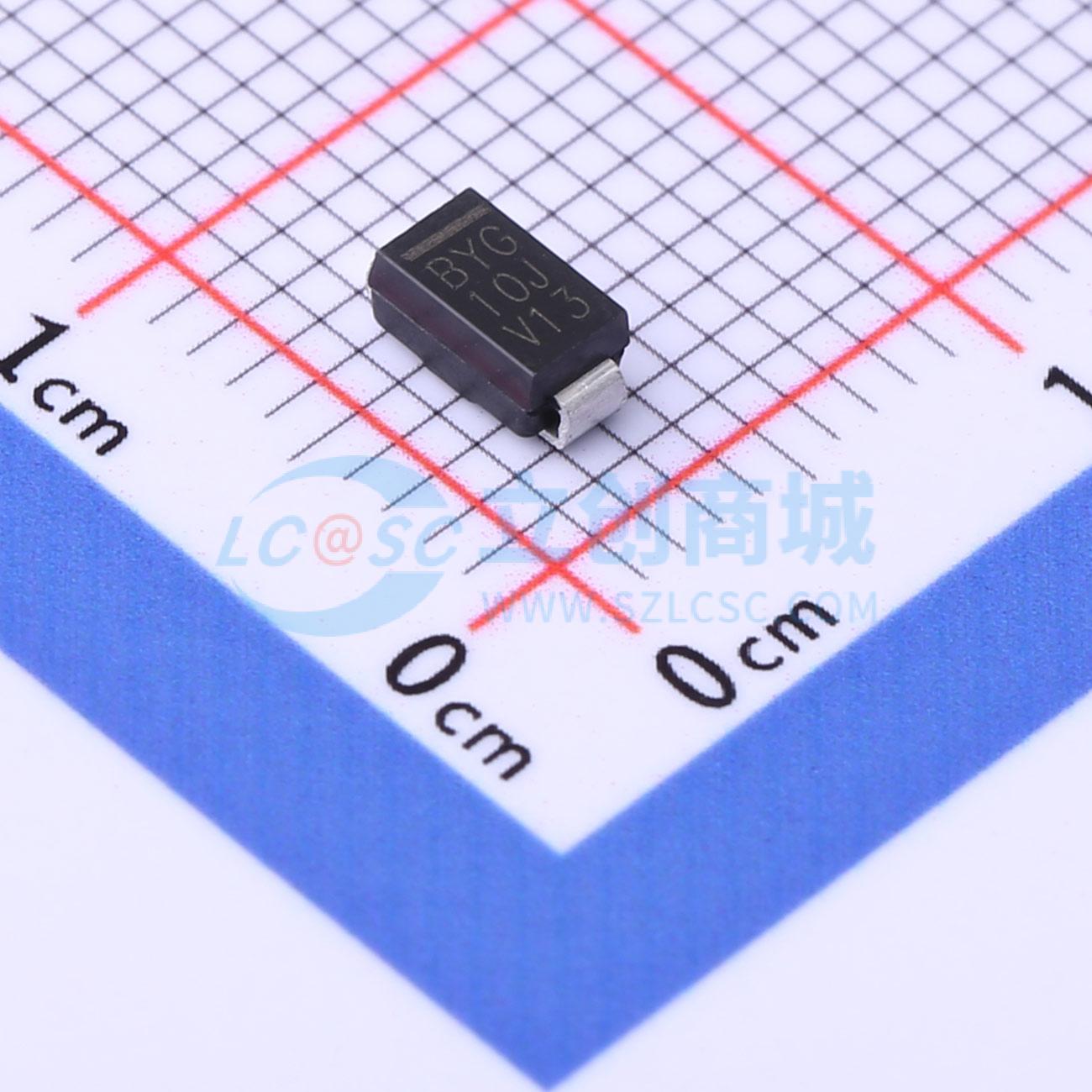 点击查看大图 BYG10J-E3/TR实物图