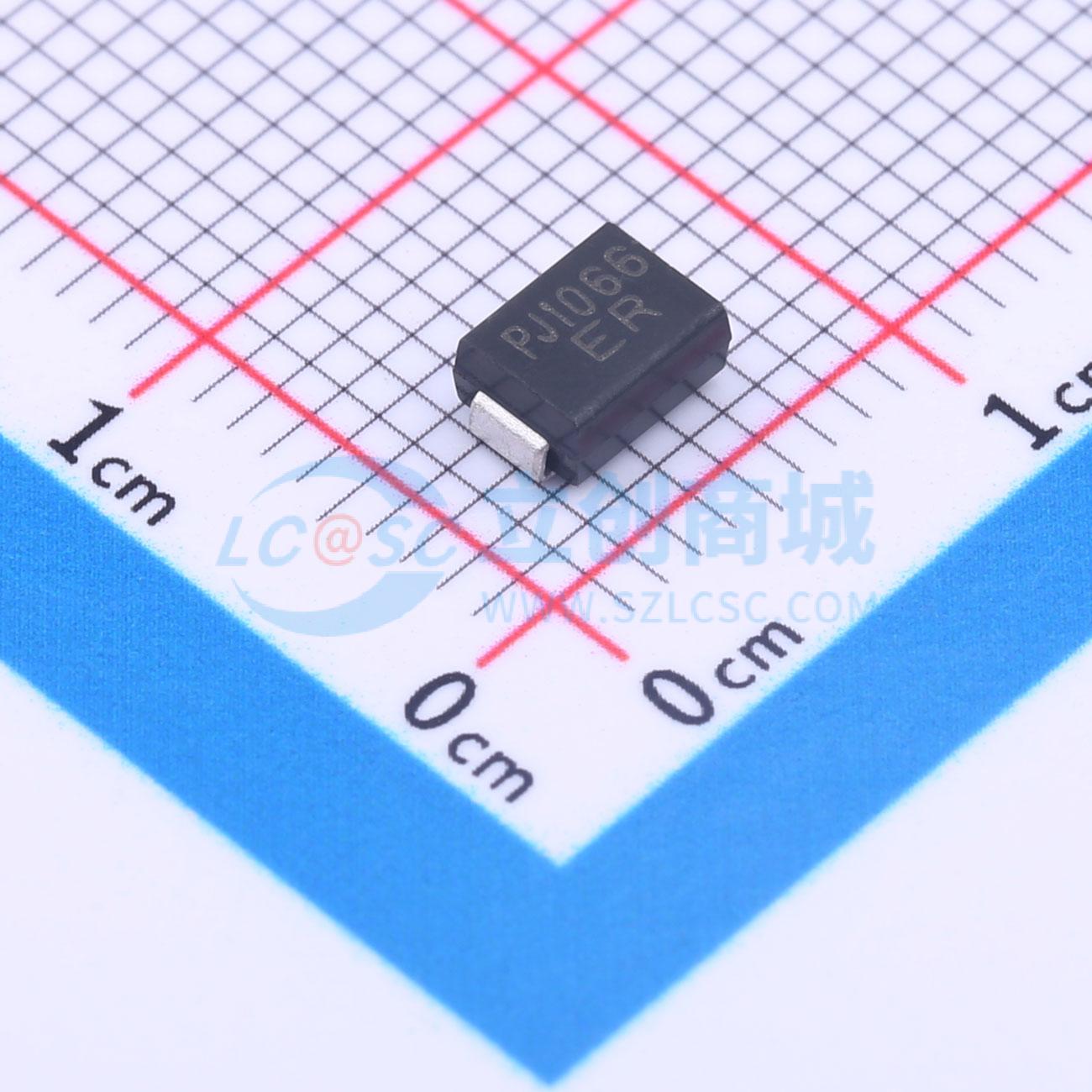 点击查看大图 P6SMBJ170CA_R1_00001实物图