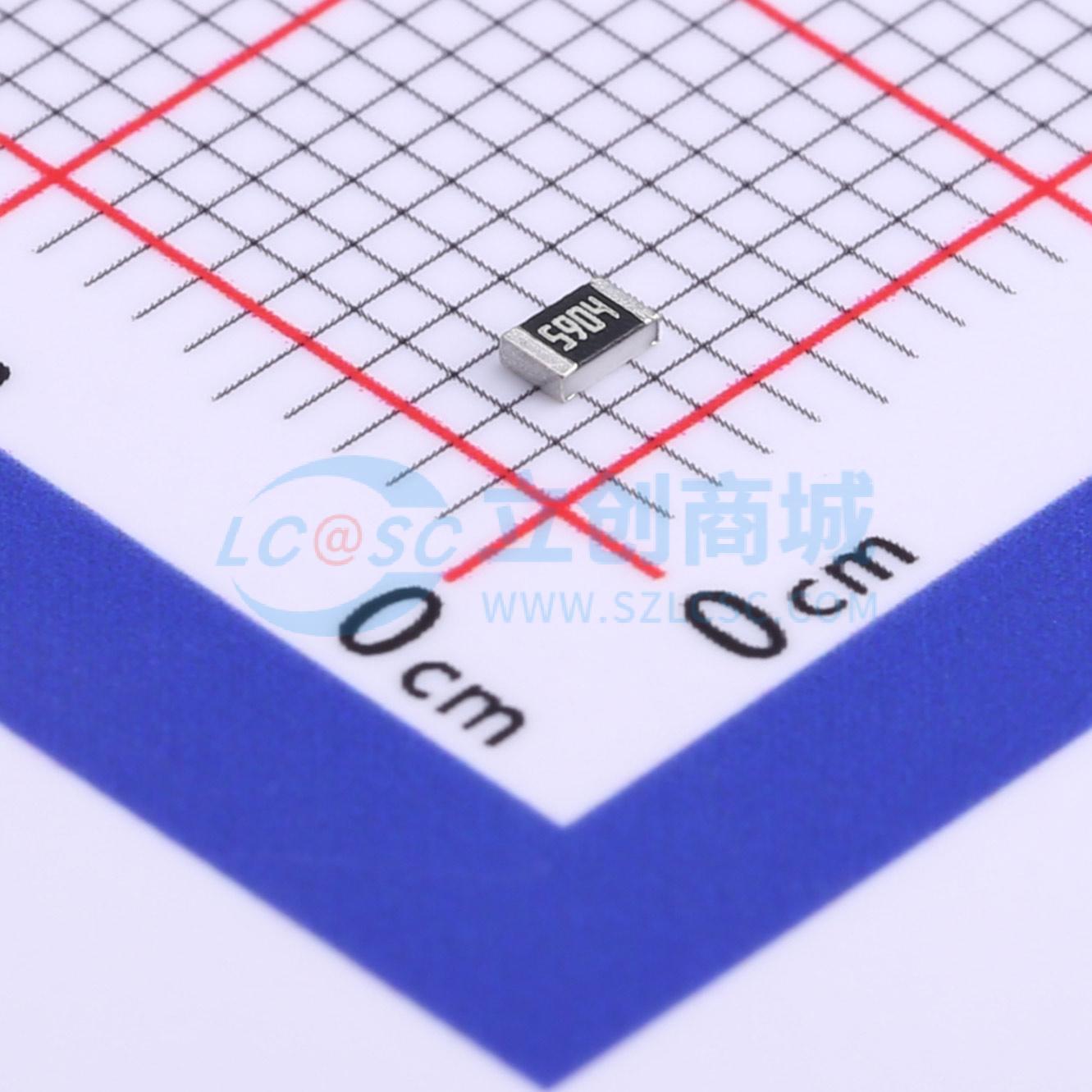 点击查看大图 RC0805FR-075M9L实物图