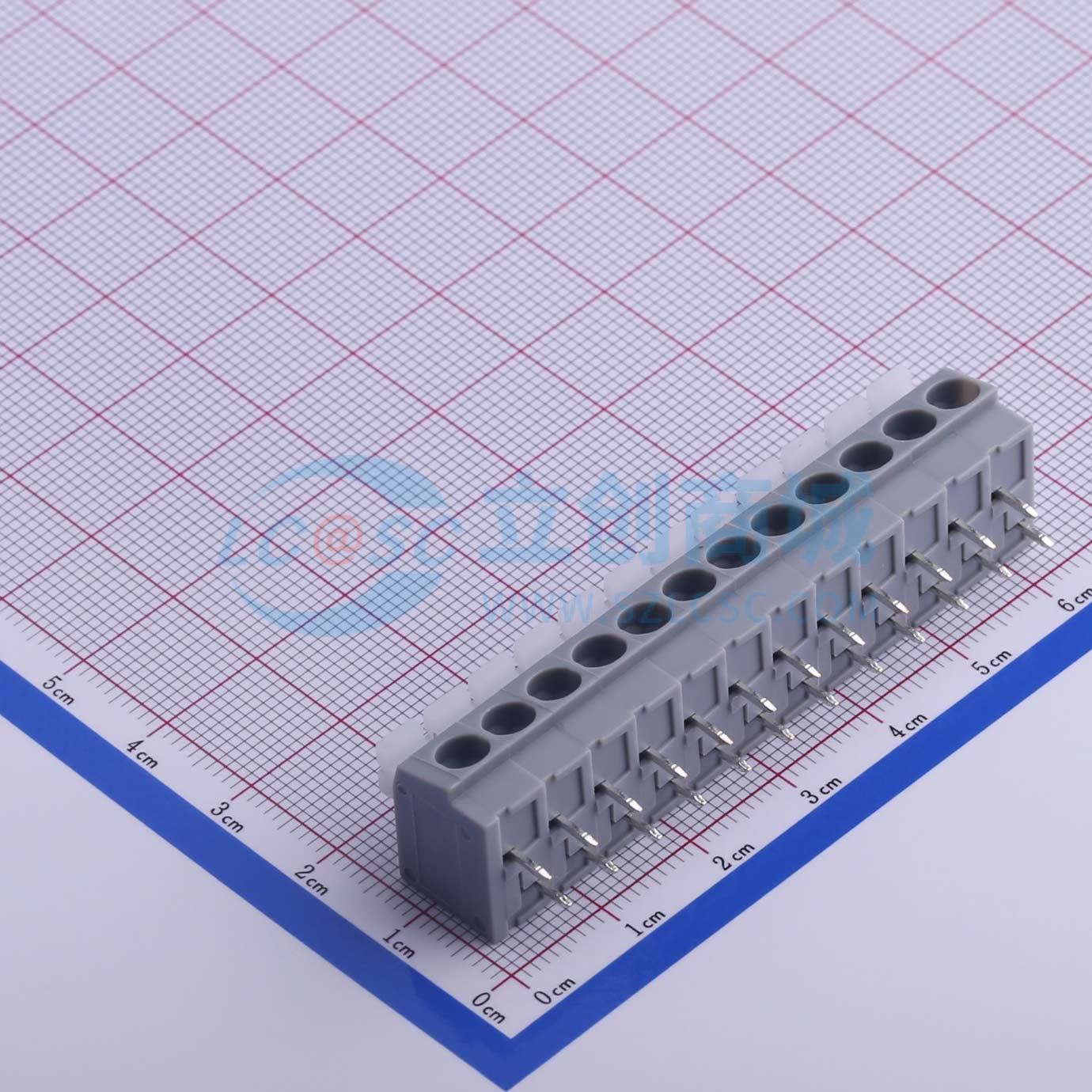 点击查看大图 KF202-5.0-12P实物图