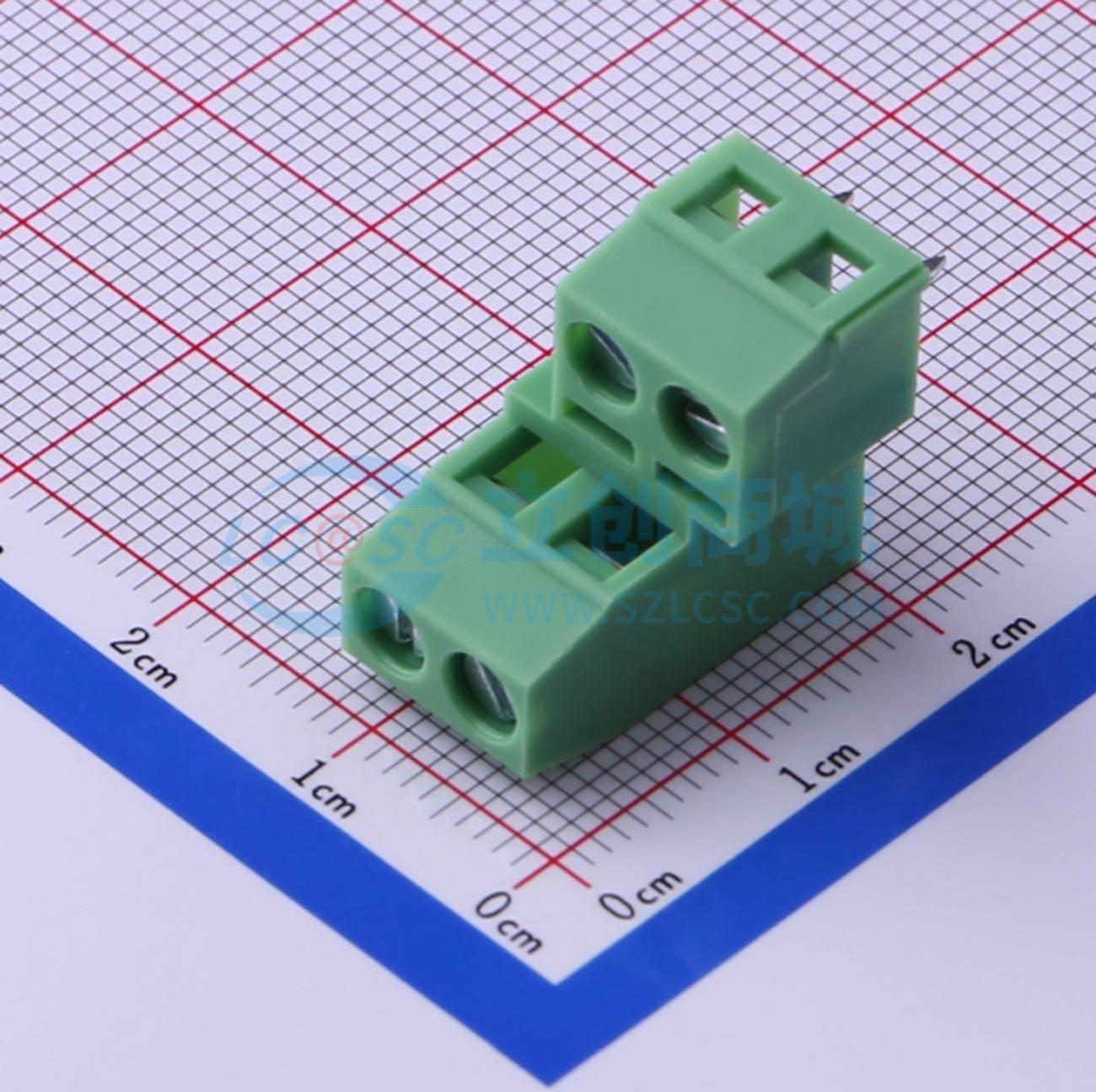 点击查看大图 KF127B-5.0-2*2P实物图