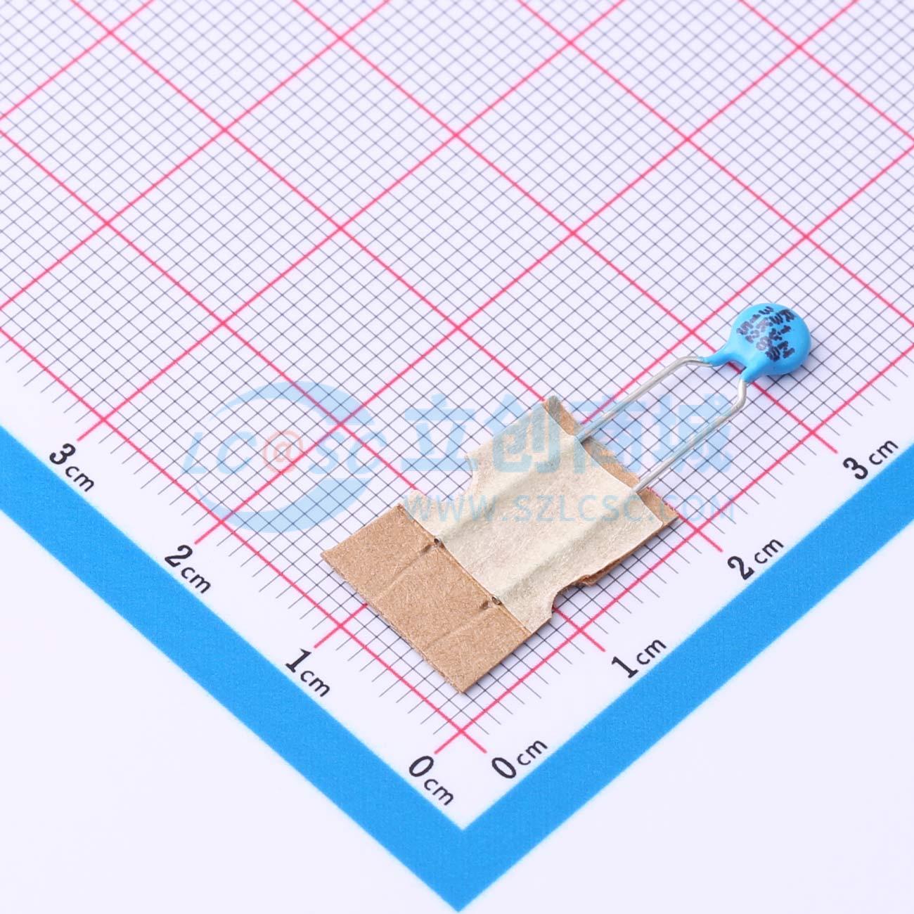 点击查看大图 DCH331K22YR N6FH5GD实物图