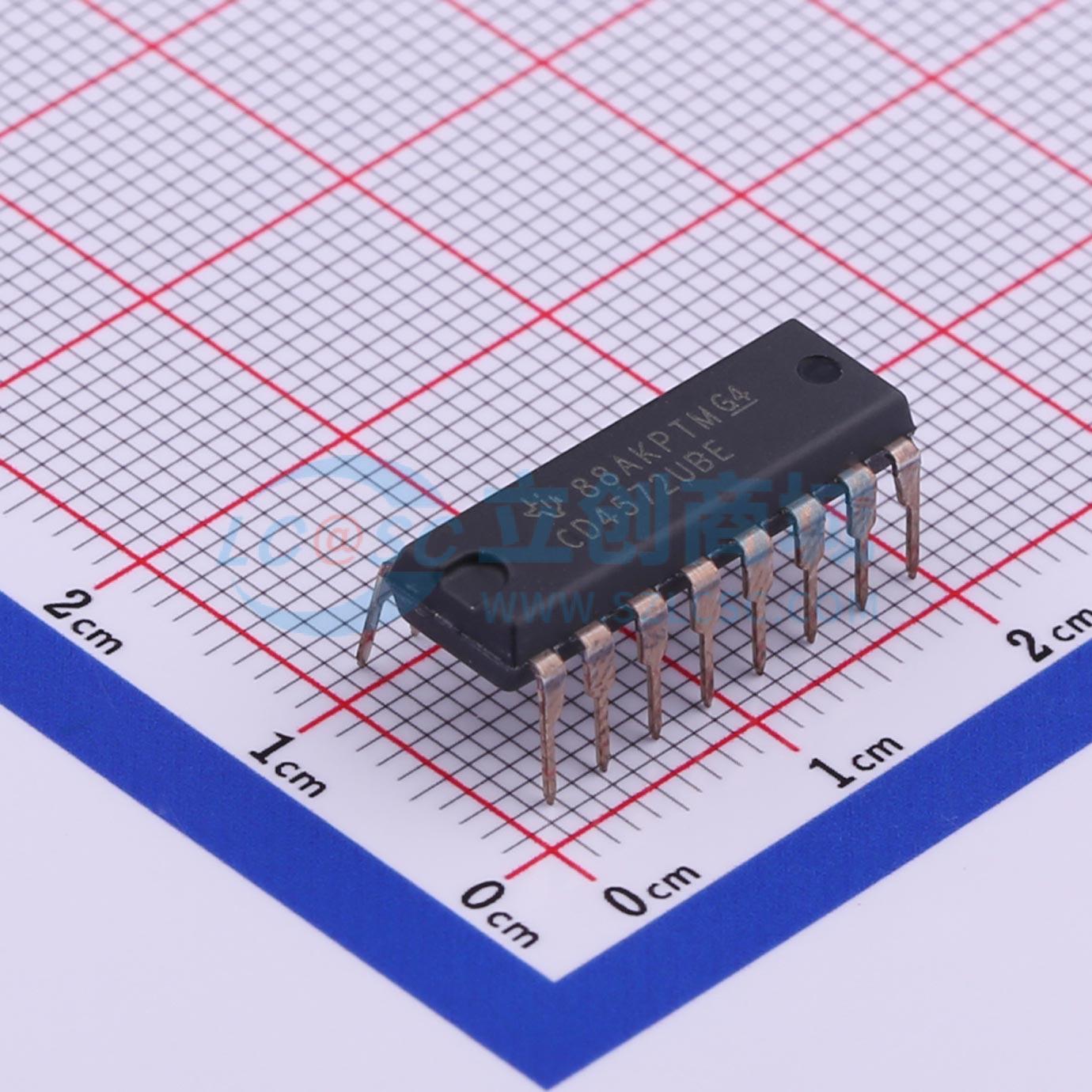 点击查看大图 CD4572UBE实物图