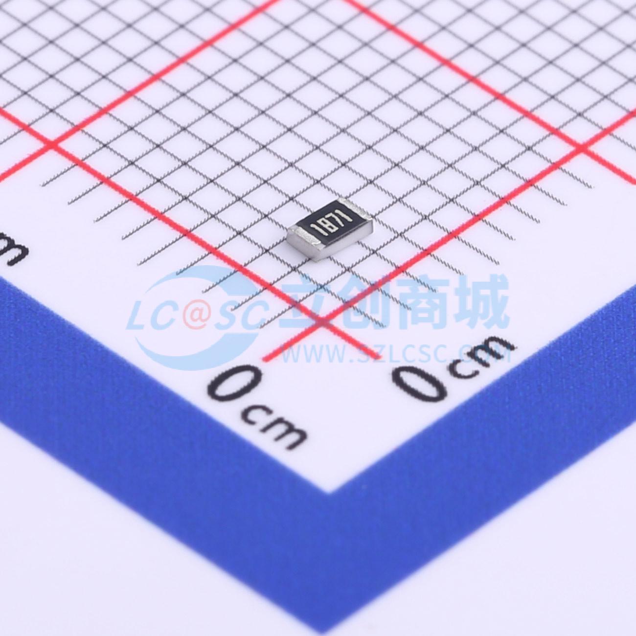 点击查看大图 RC0805FR-071K87L实物图