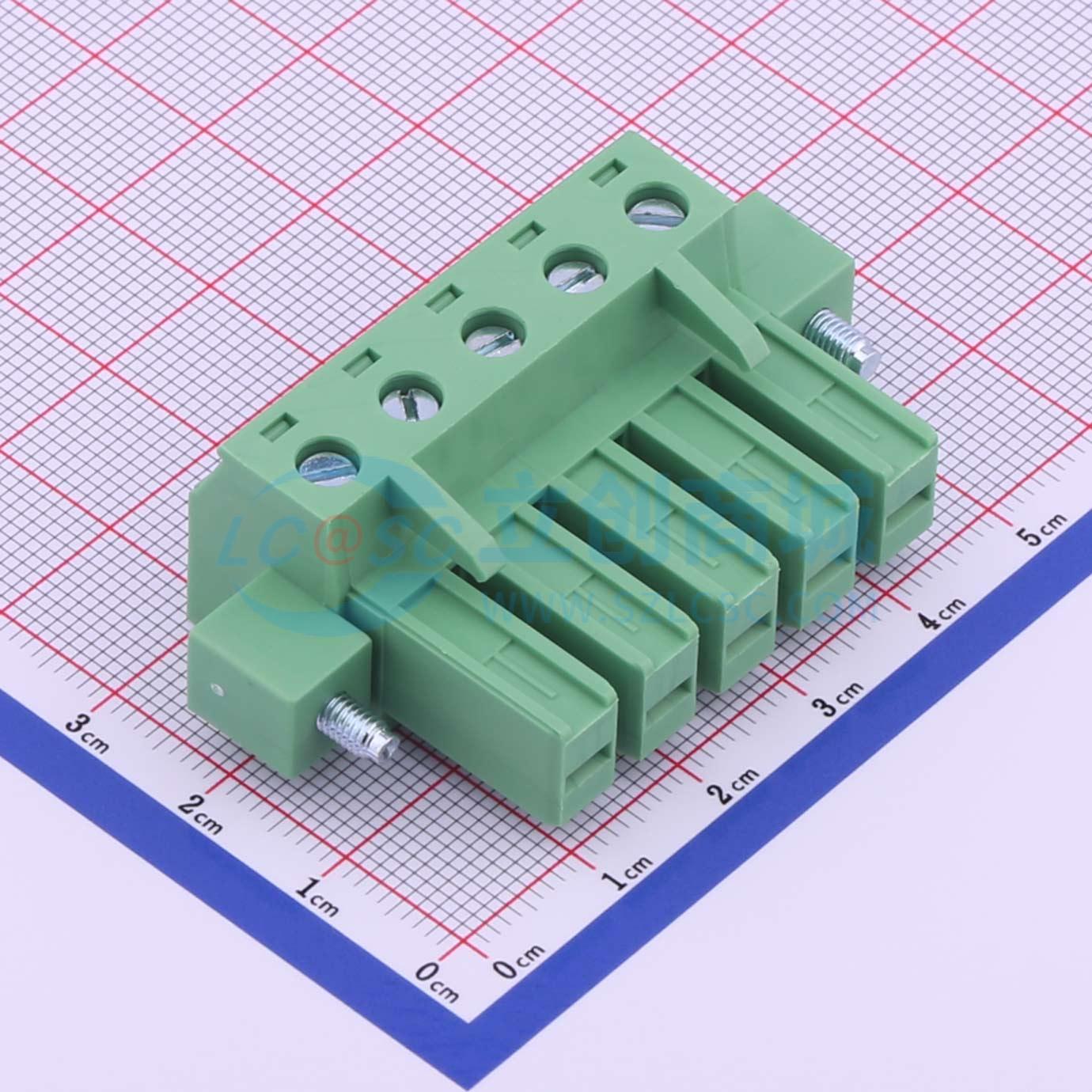 点击查看大图 KF2EDGSKM-7.62-5P实物图