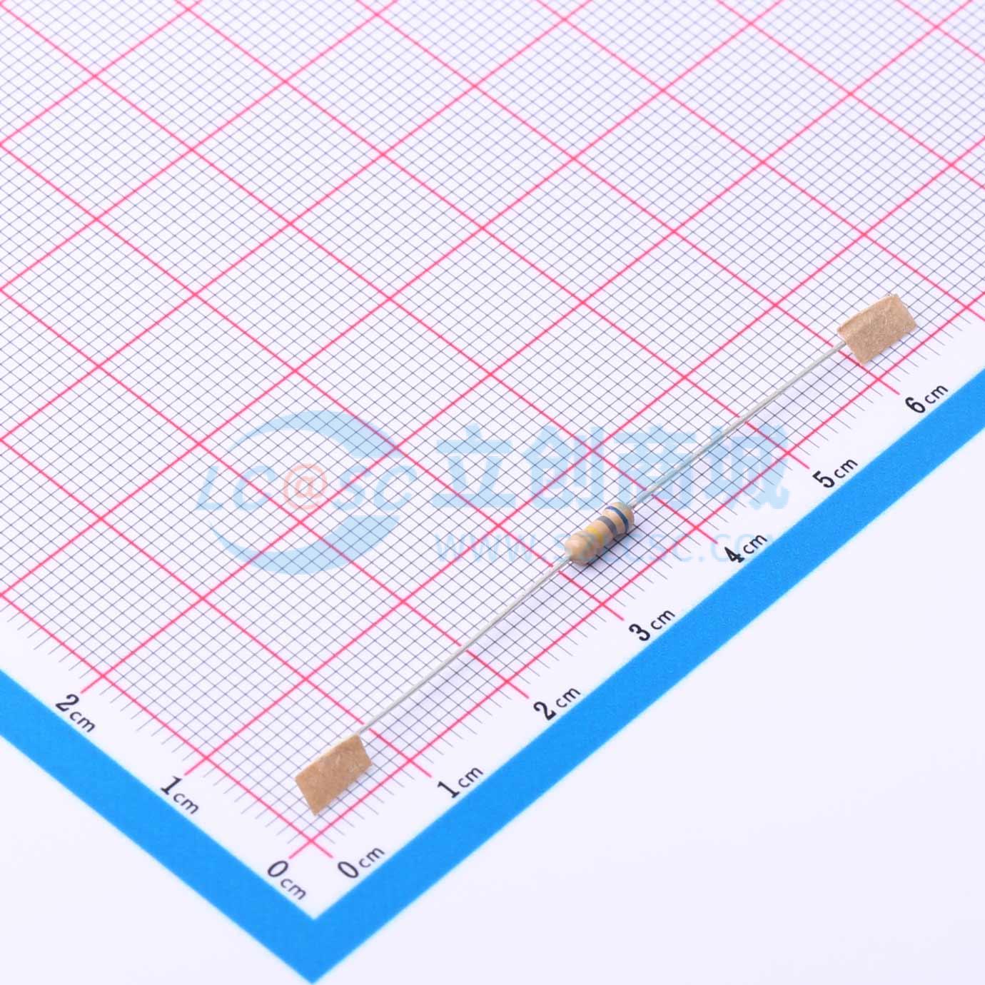 点击查看大图 CR1/4W-680K±5%-RT52实物图