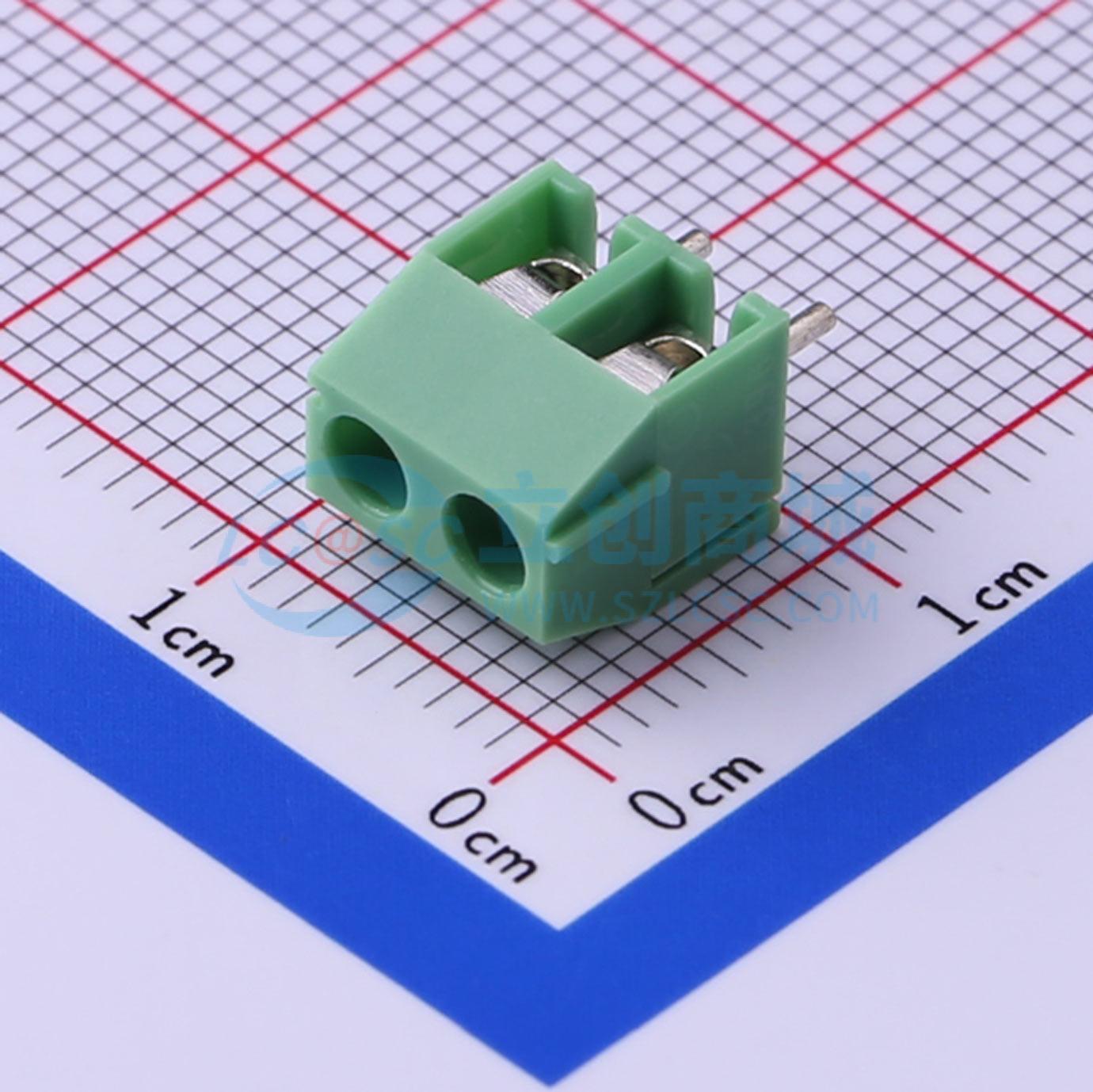 点击查看大图 KF396-3.96-2P实物图