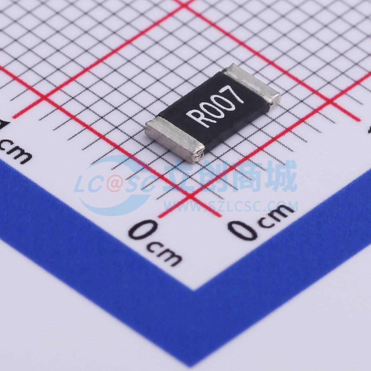 点击查看大图 LCSR2512FR007K9L实物图