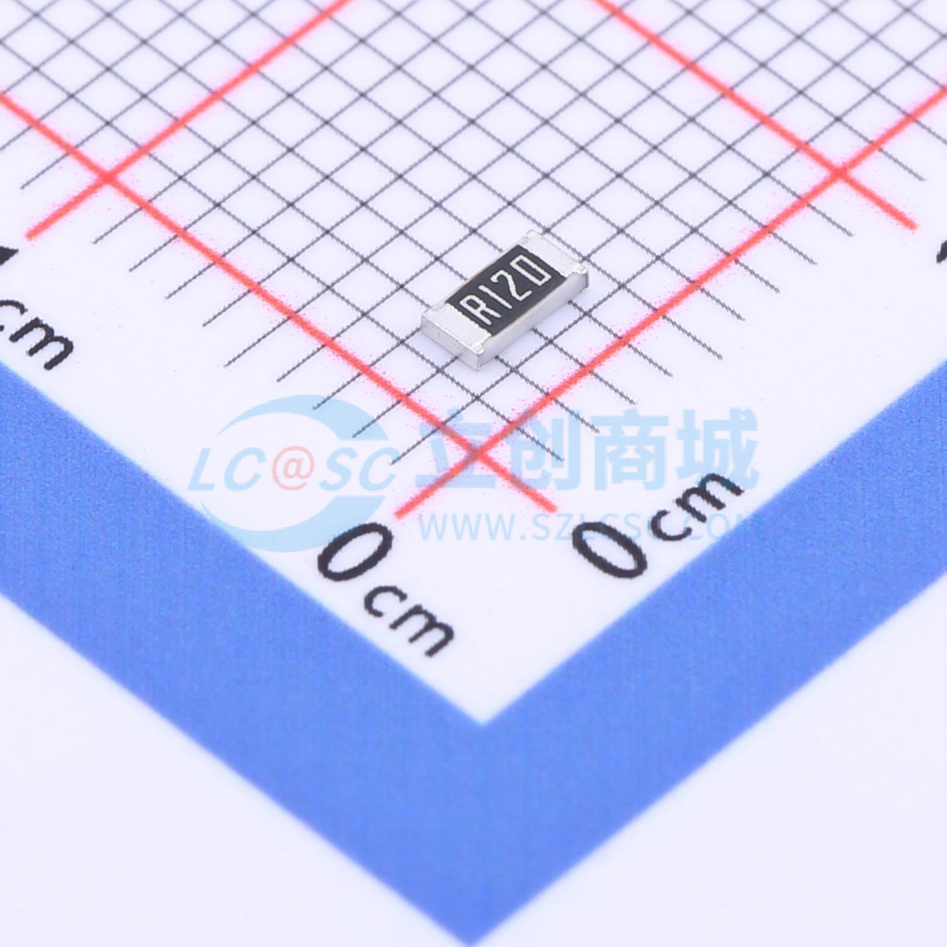 点击查看大图 FRL1206FR120TS实物图