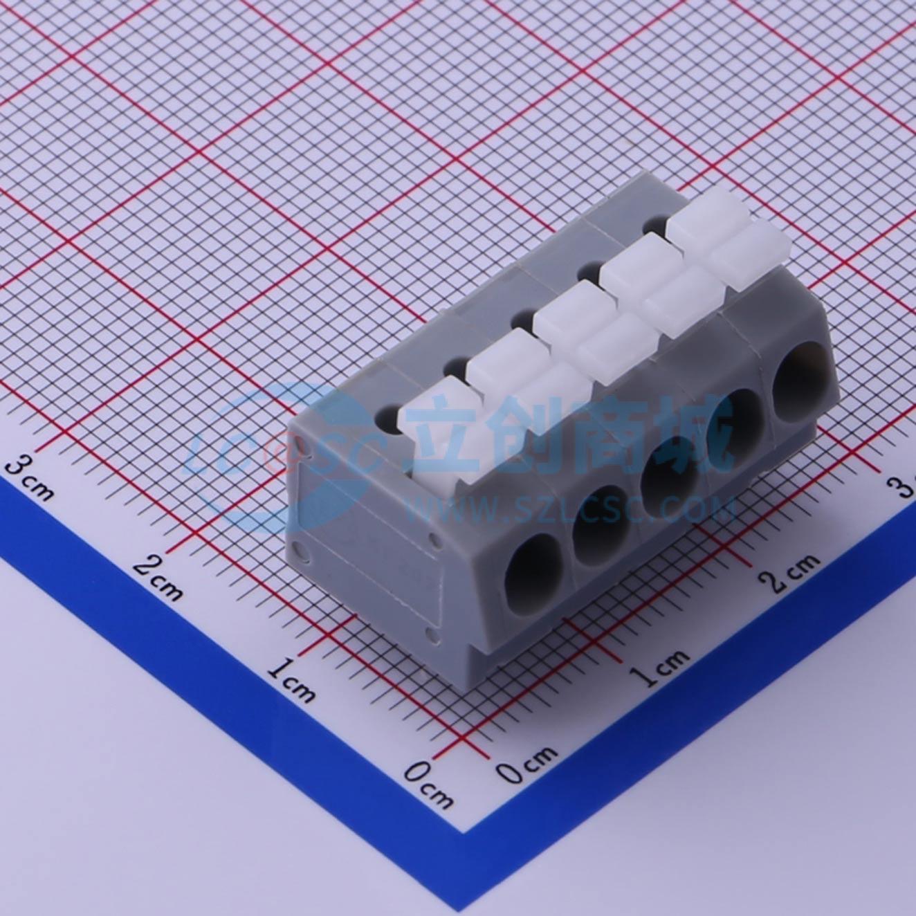 点击查看大图 KF202-5.0-5P实物图