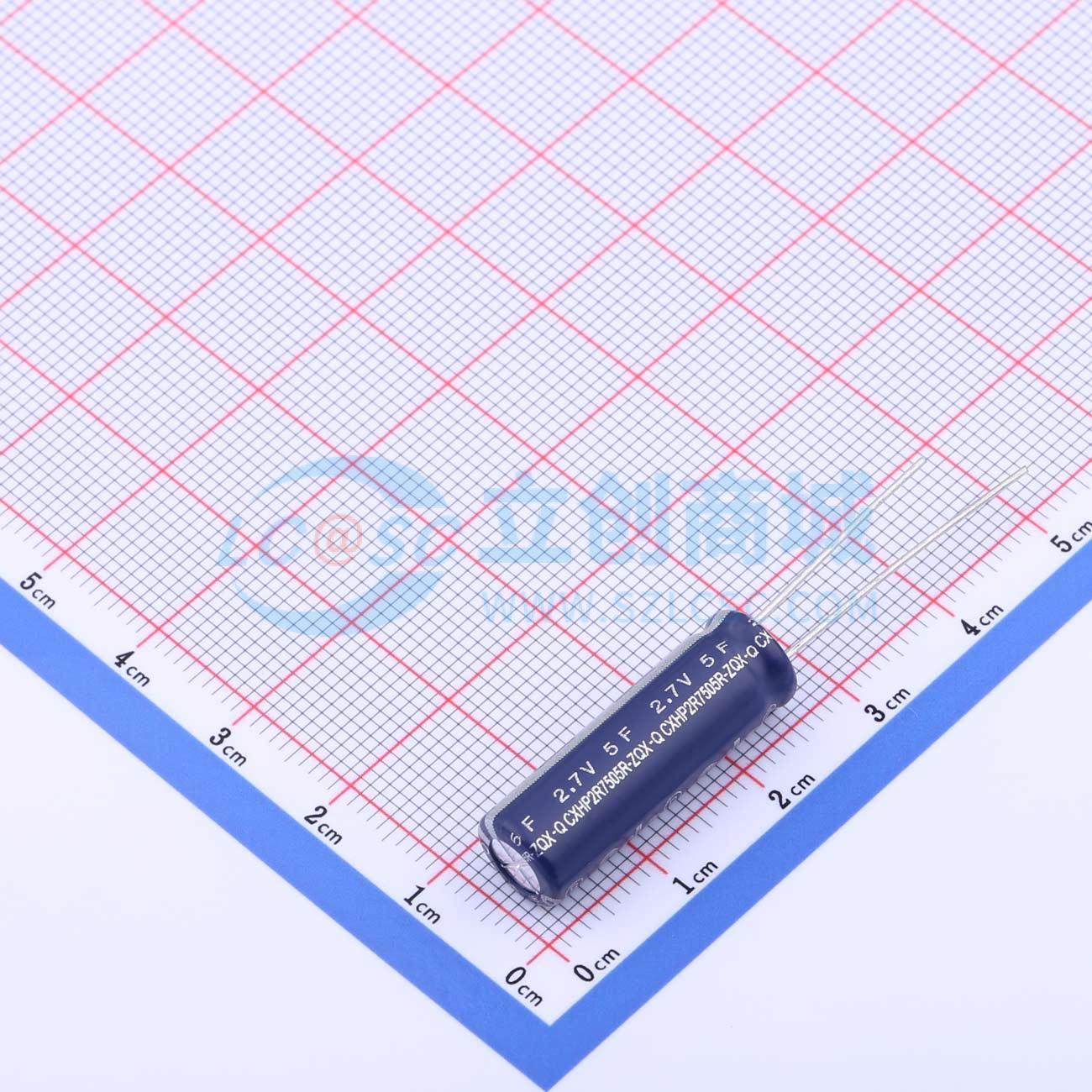 点击查看大图 CXHP2R7505R-TWX 2.7V5.0F实物图