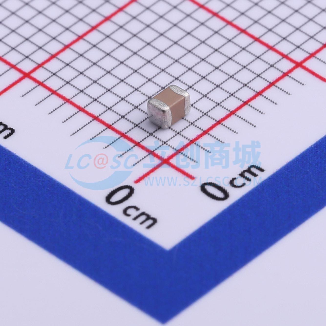 点击查看大图 C0805X105K101TDXF实物图
