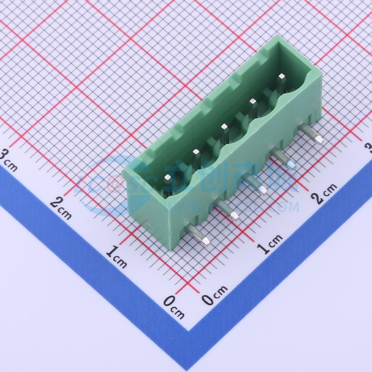 点击查看大图 2ETYRC-5.08-05P-14-100AH实物图