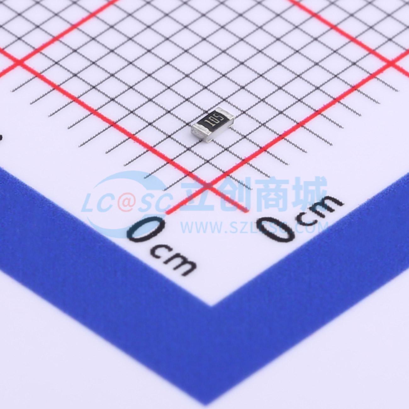 点击查看大图 MCR03PZPZFX1004实物图