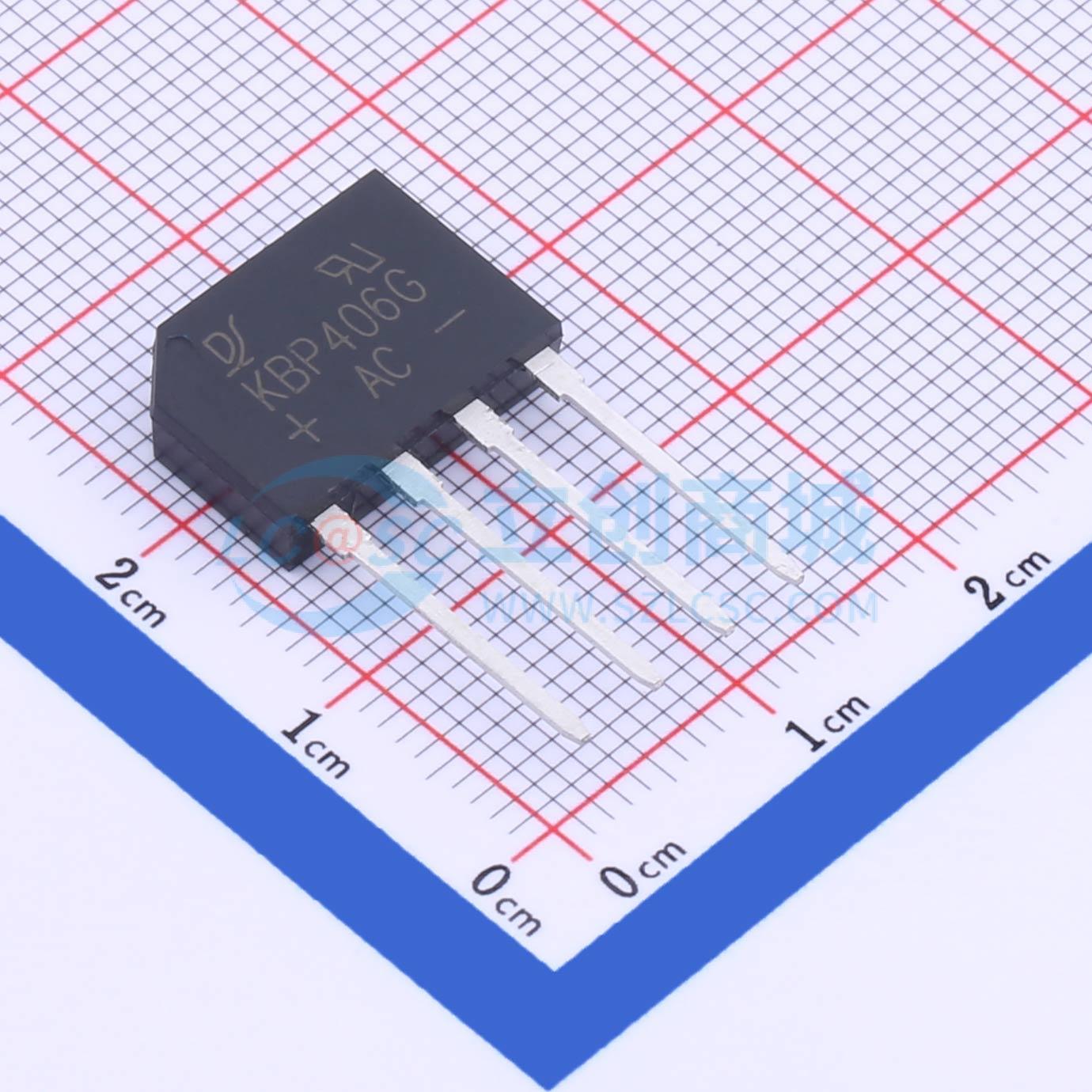 点击查看大图 KBP406G实物图